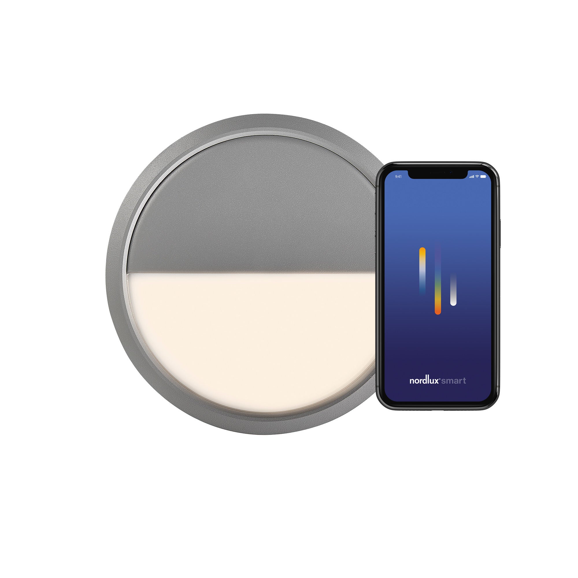 Nordlux Ava Smart | Ceiling lamp | Grey