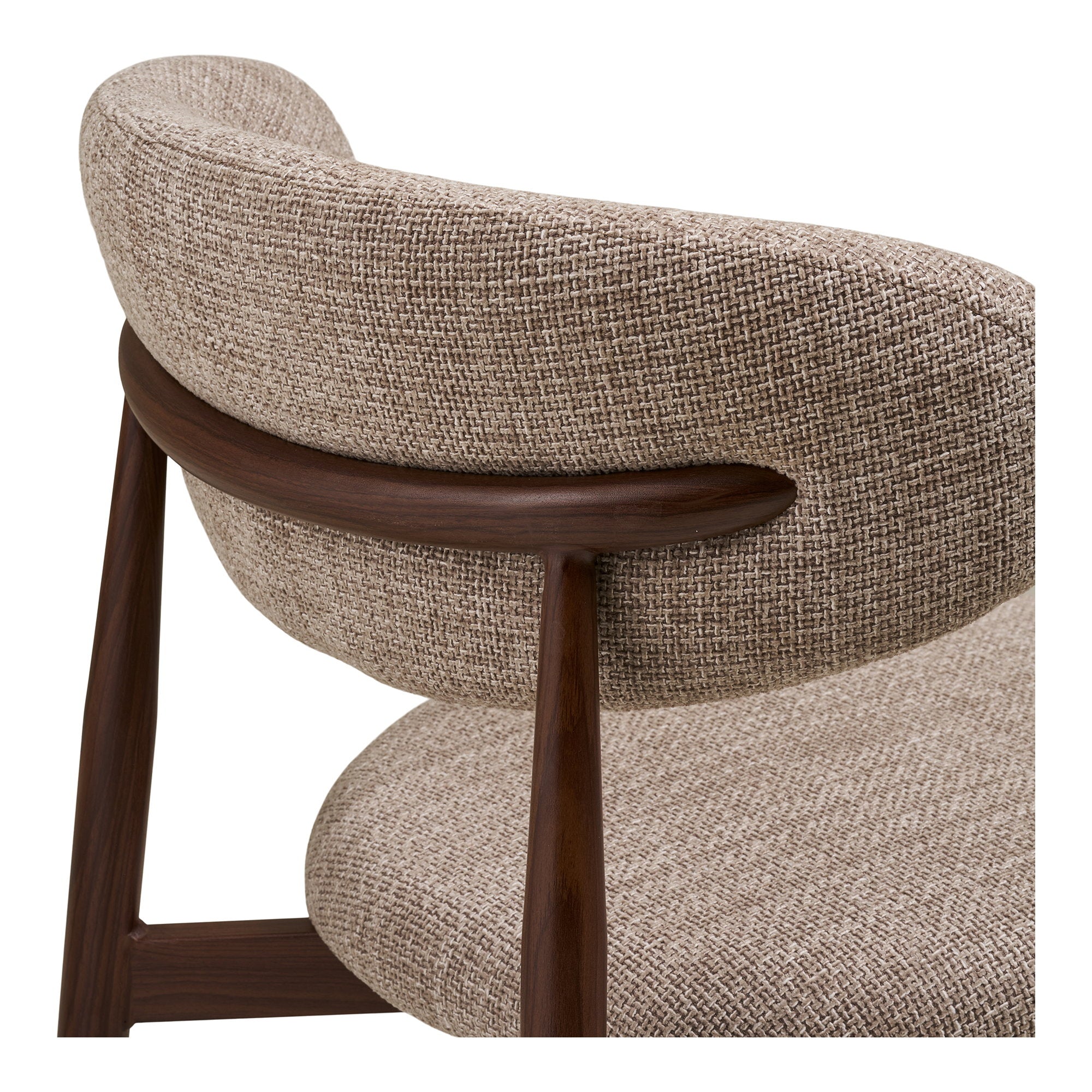 Levanto Dining Chair – Sand / Walnut