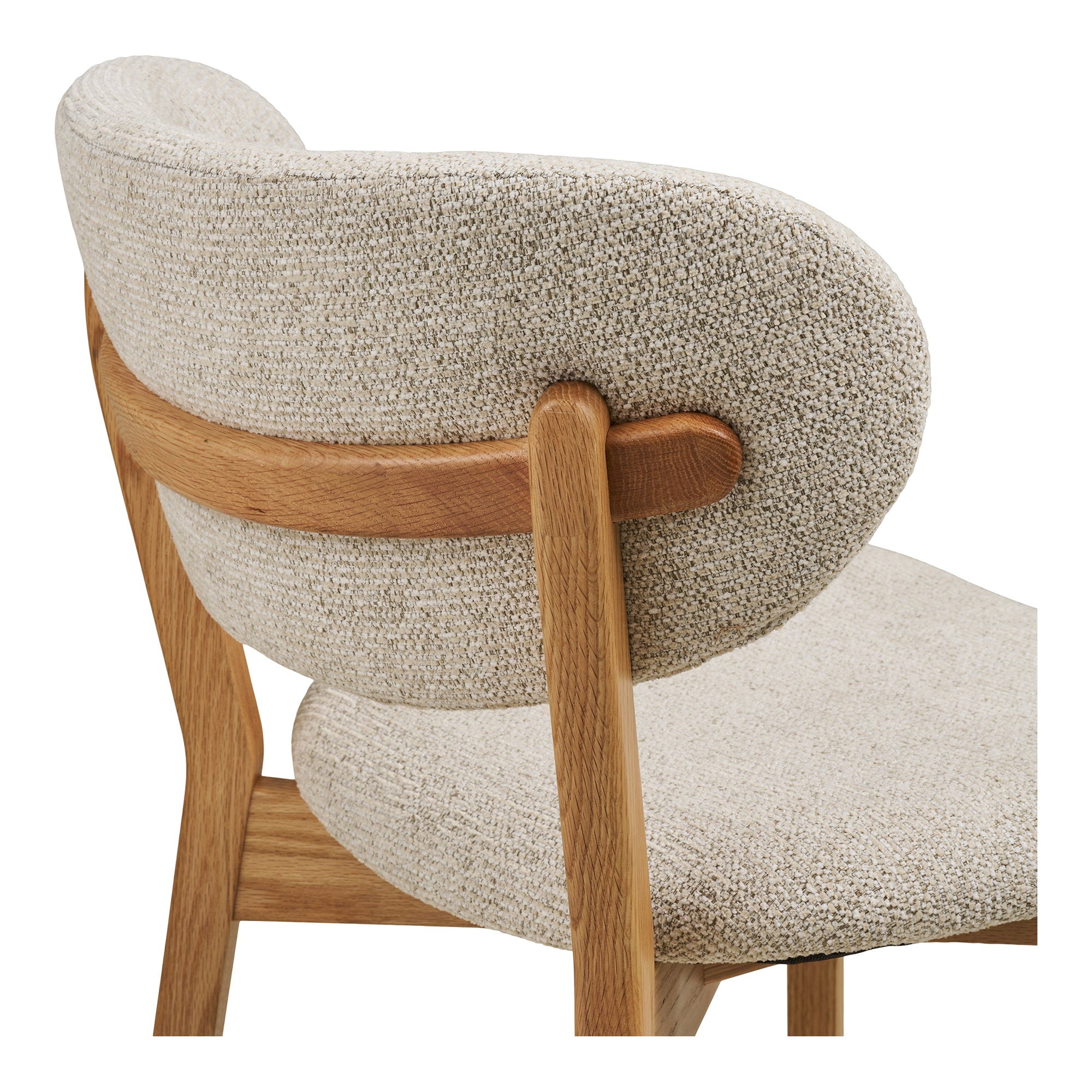 Dunkirk Dining Chair – Oak – Natural / Beige