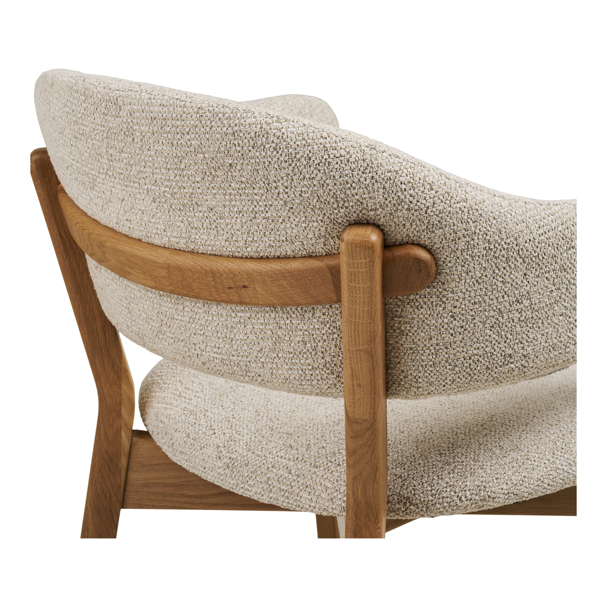 Dunkirk Dining Chair – Oak – Natural / Beige