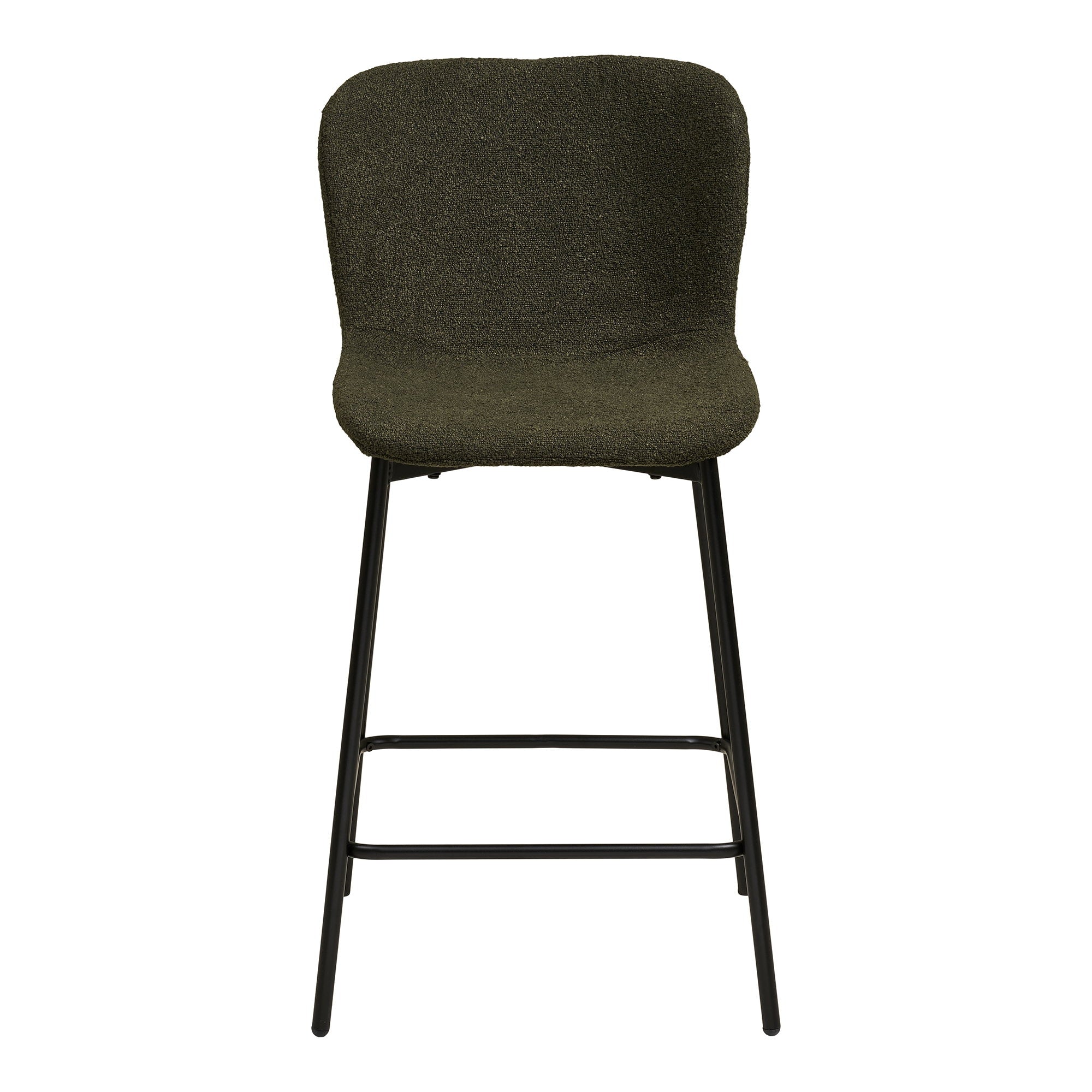 Maceda Counter Chair – Dark Green