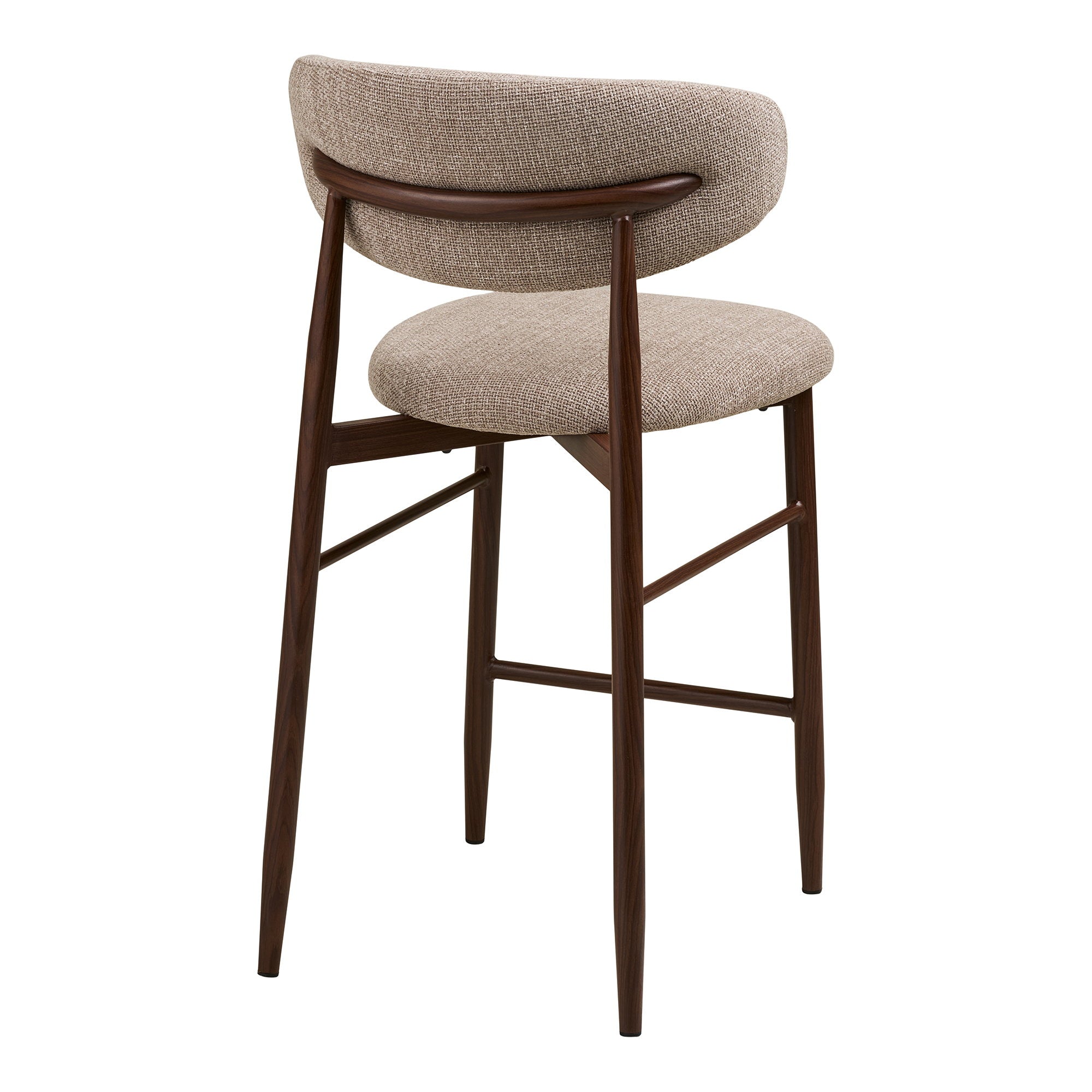 Levanto Counter Chair – Sand / Walnut