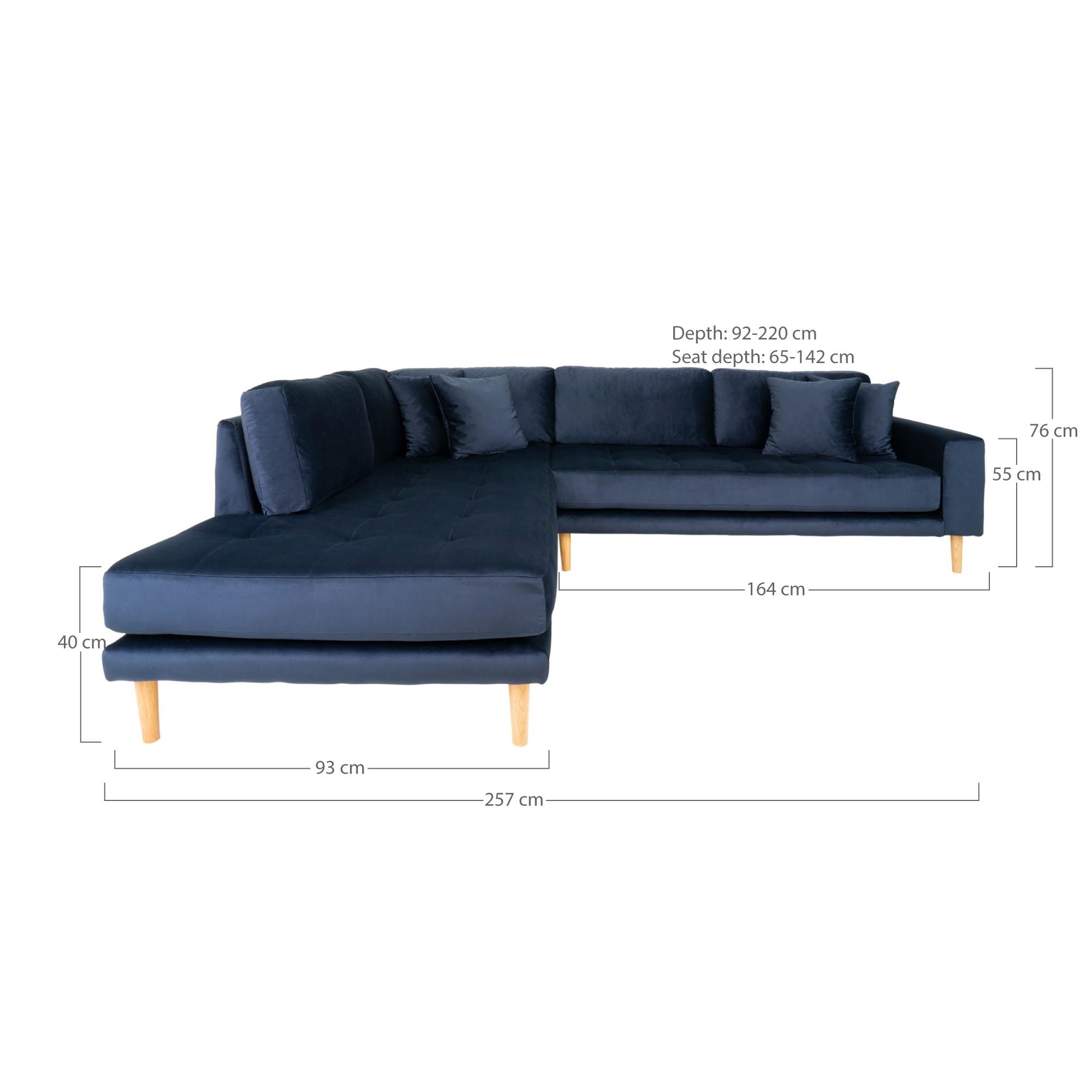 Lido Corner Sofa With Open End