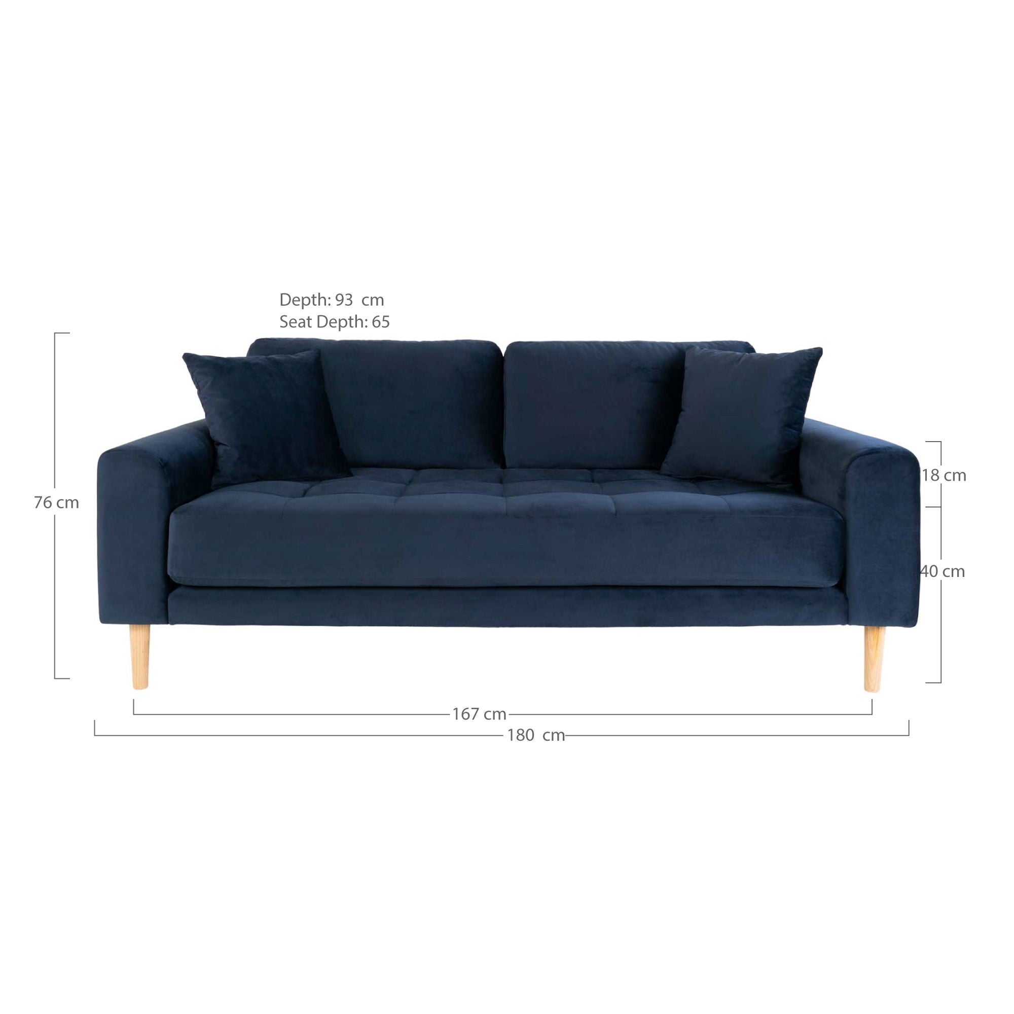 Lido 2,5 Seater Sofa