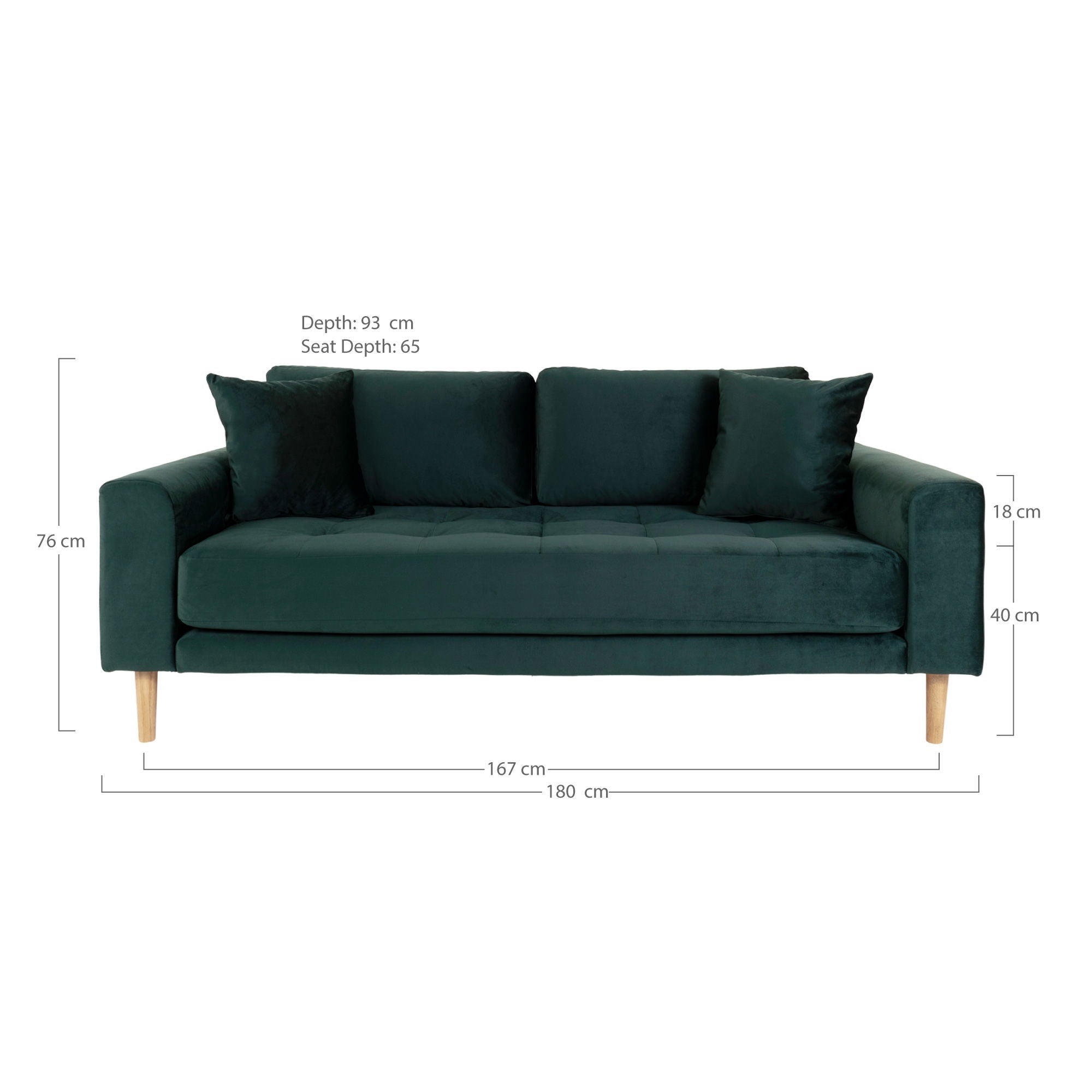 Lido 2,5 Seater Sofa