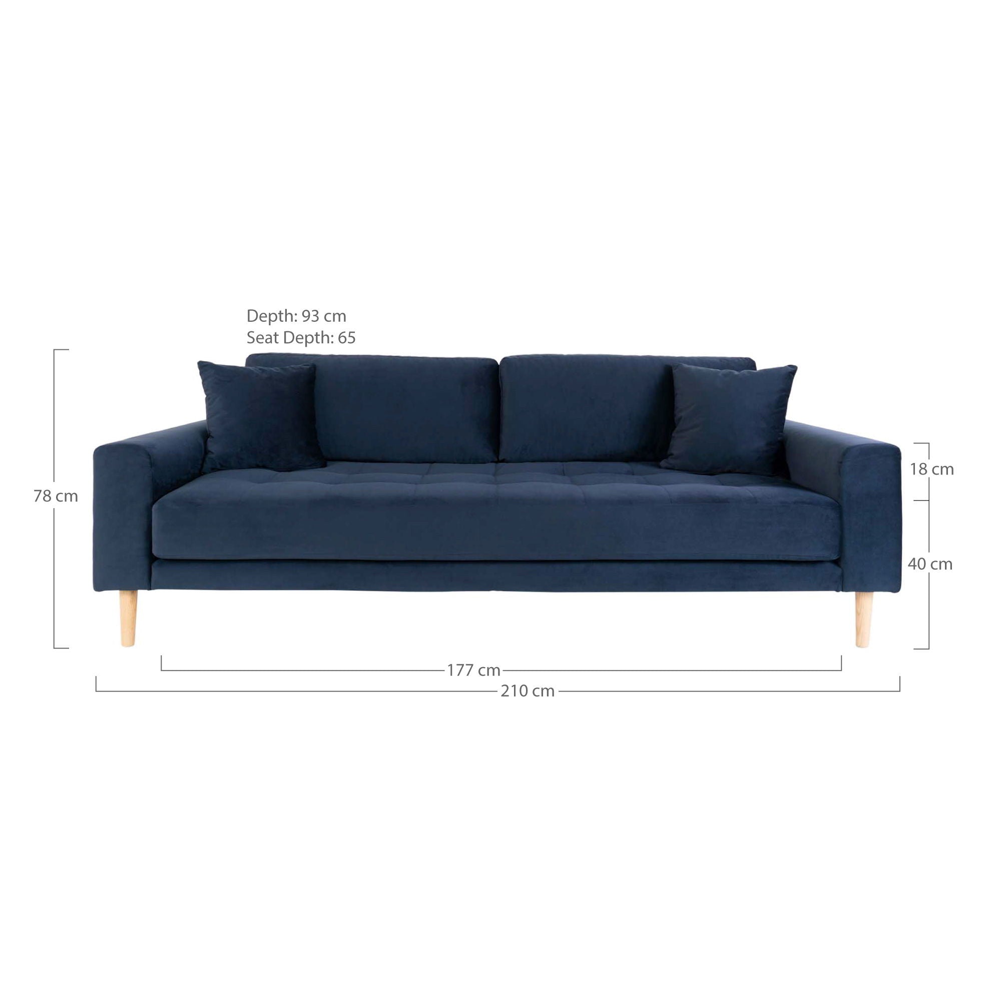Lido 3 Seaters Sofa