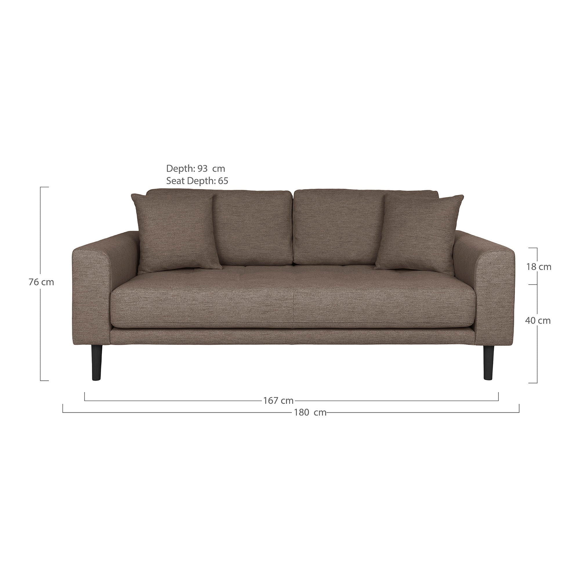 Lido 2,5 Seater Sofa