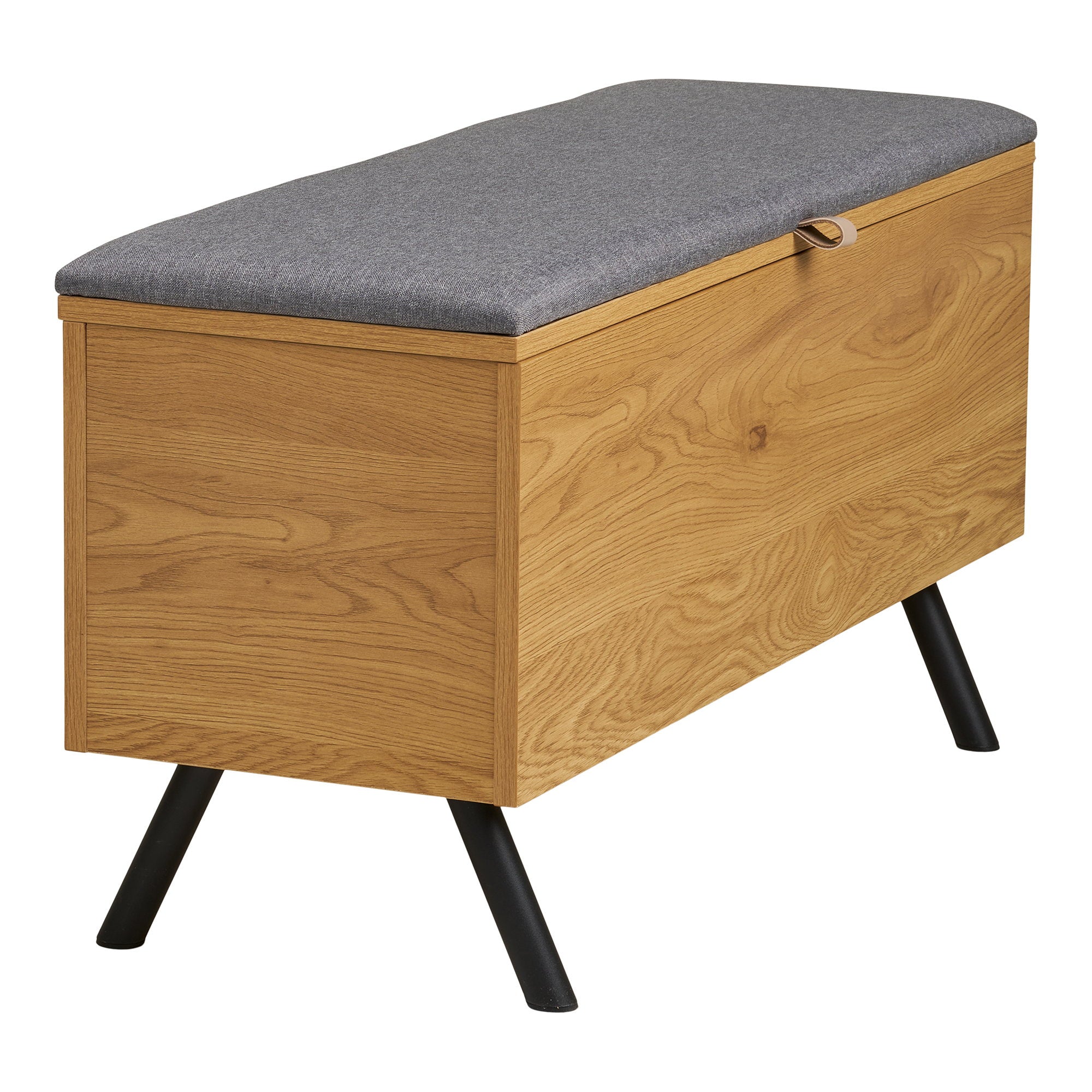 Barco Bench with storage – Natural
