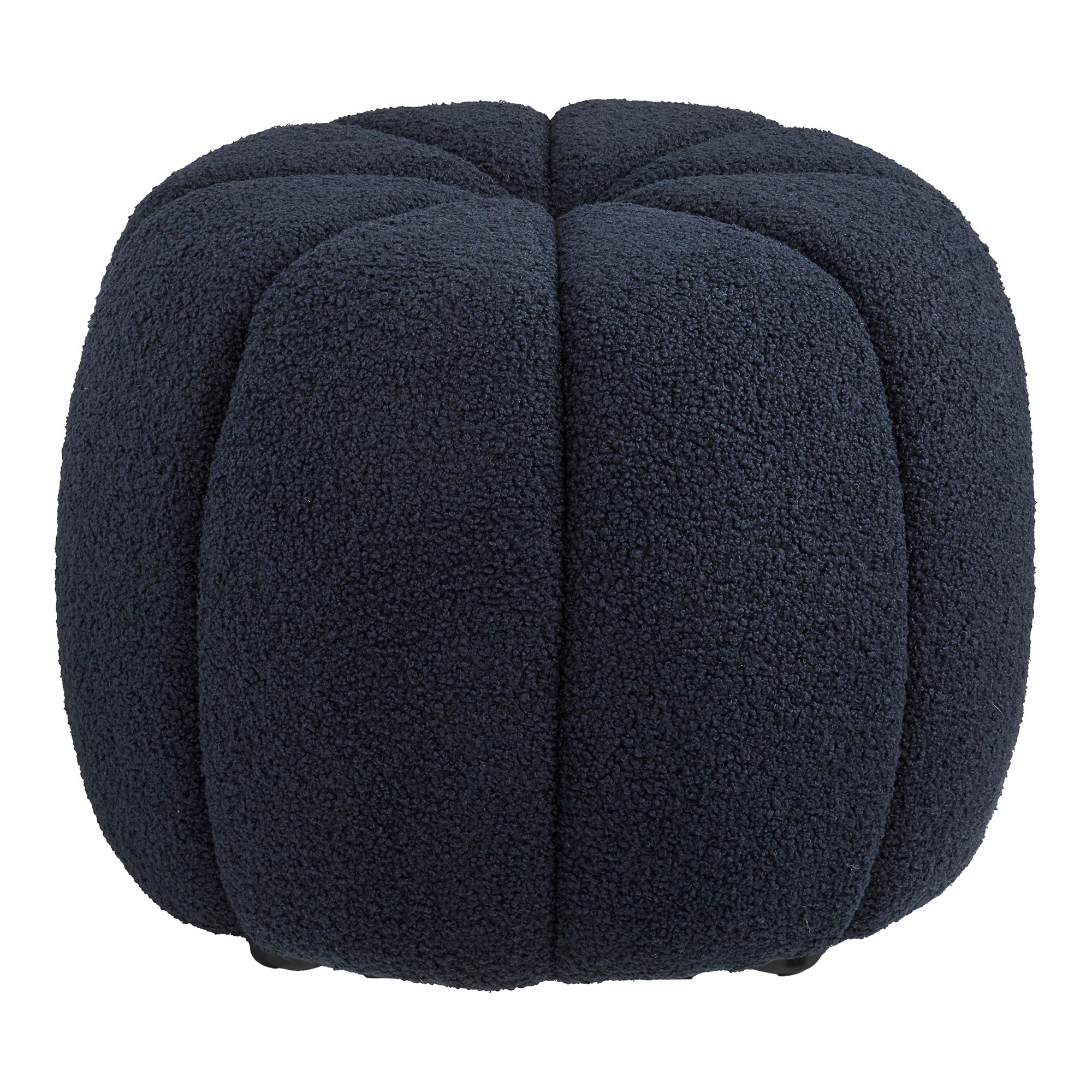 Paisley Pouf – Navy