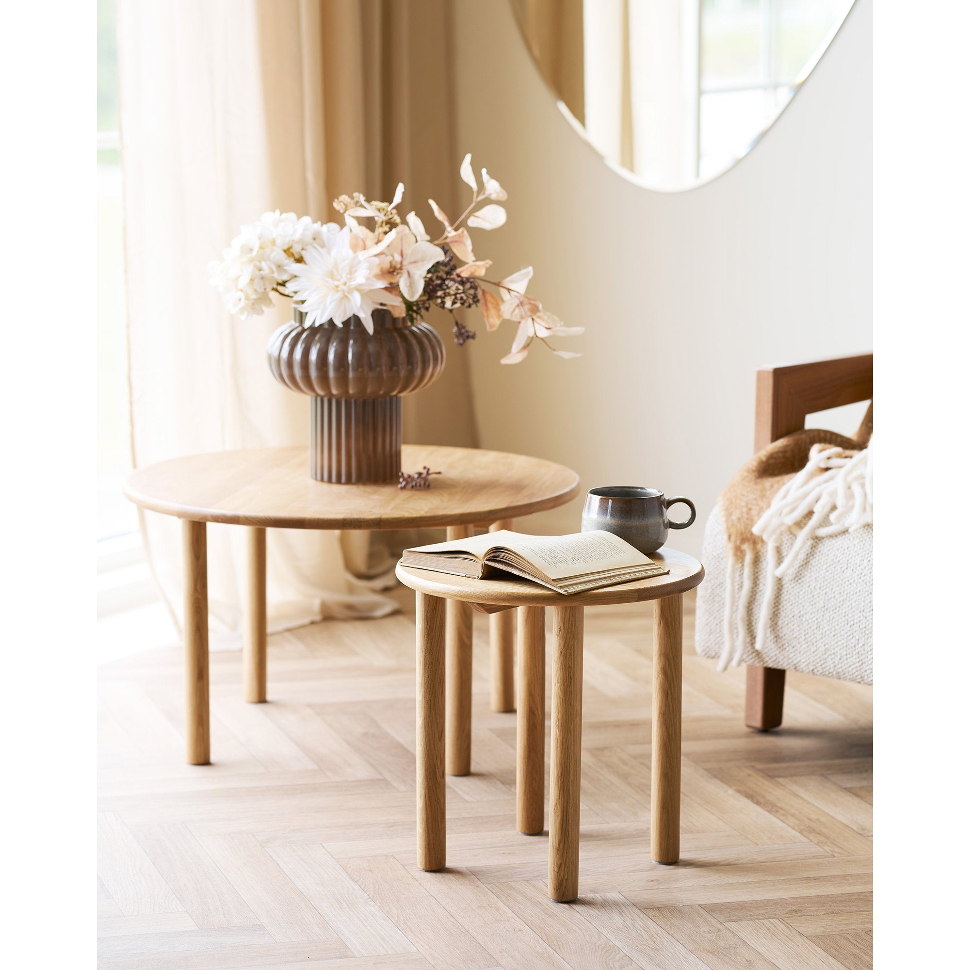 Jena Side Table – Oak – Natural