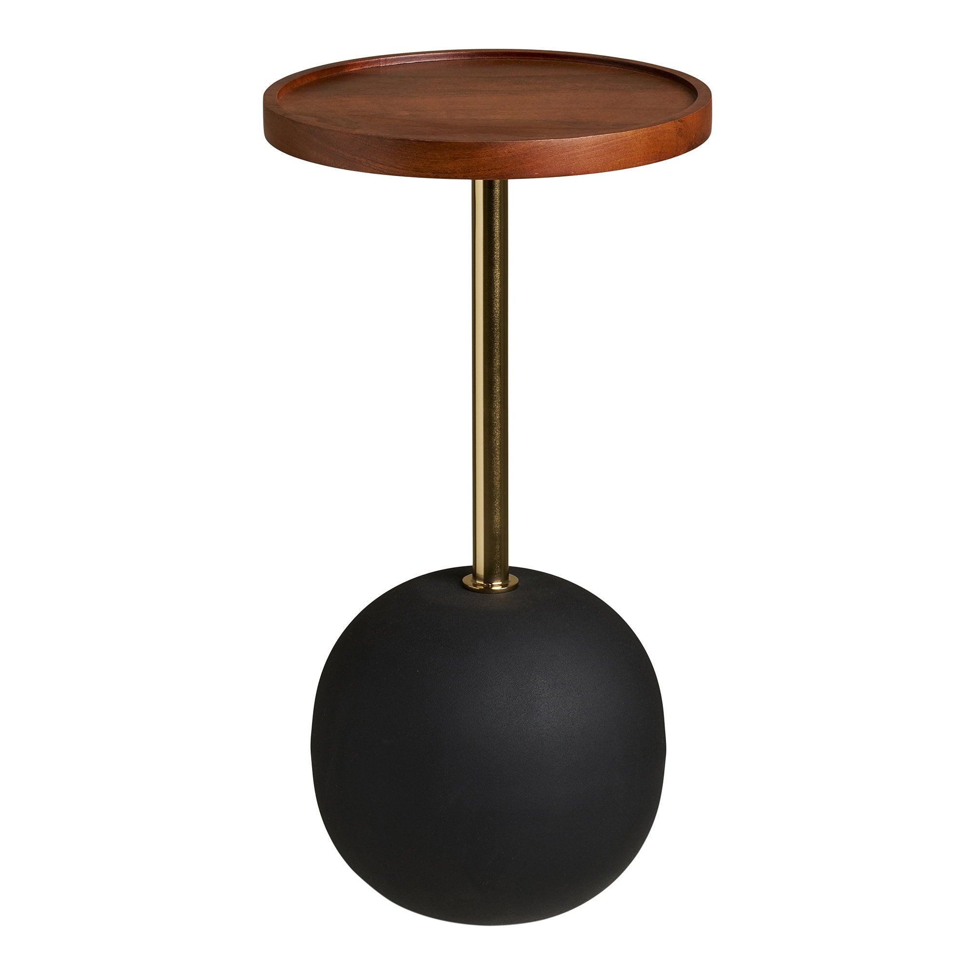 Sirone Side Table – Natural / Black