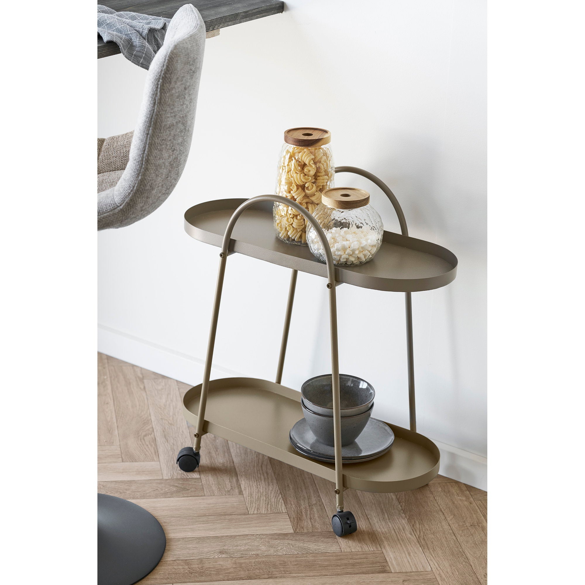 Empoli Bar Trolley – Brown