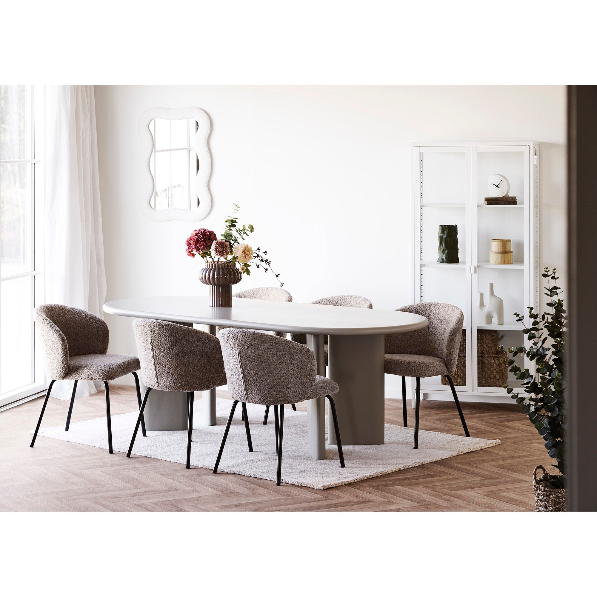Bosaro Mirror – White