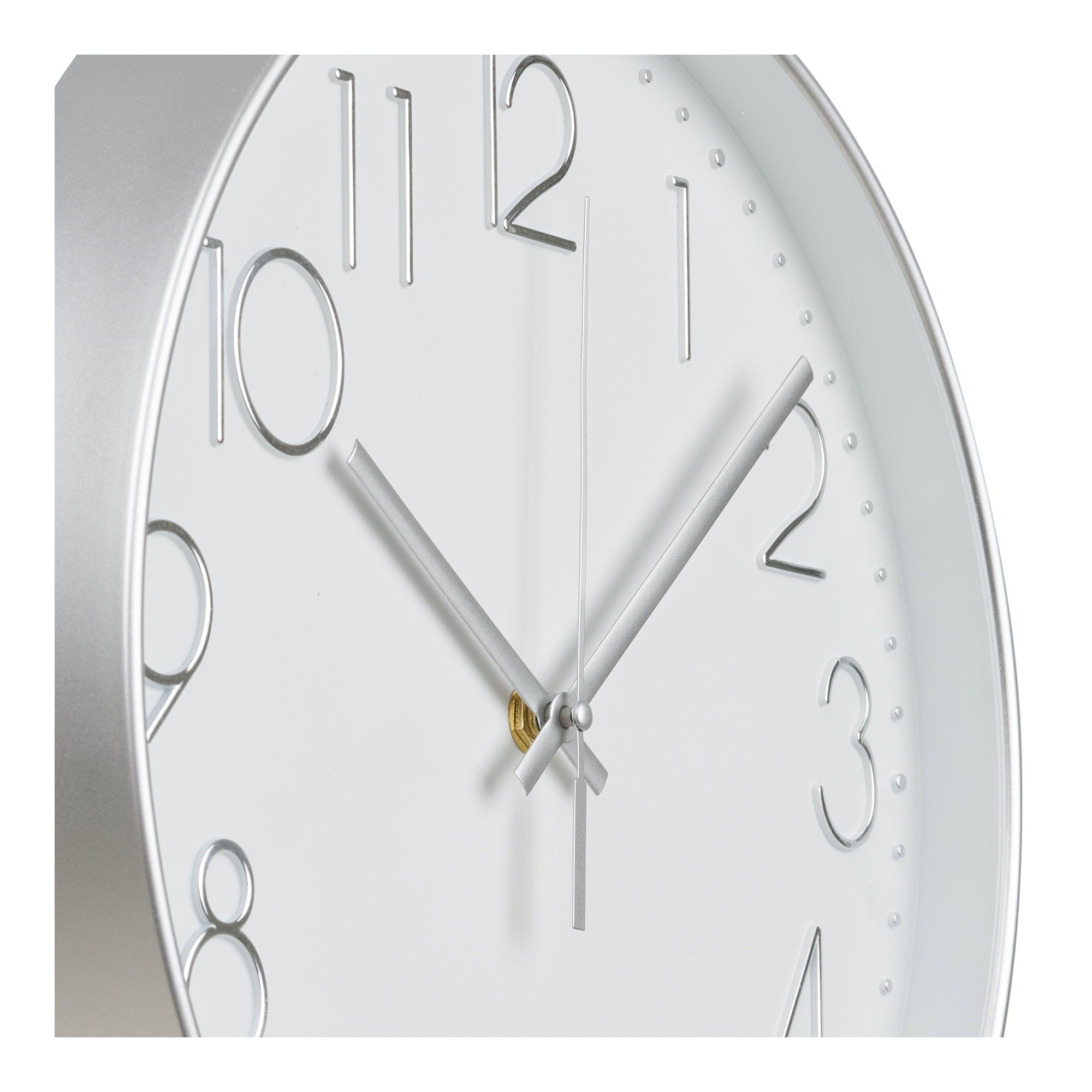 Lalibela Wall clock – Silver