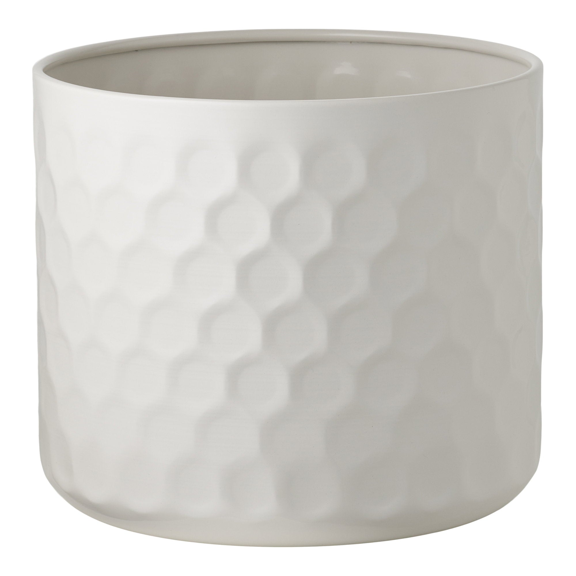 Flowerpot – White – 24,5×24,5 cm