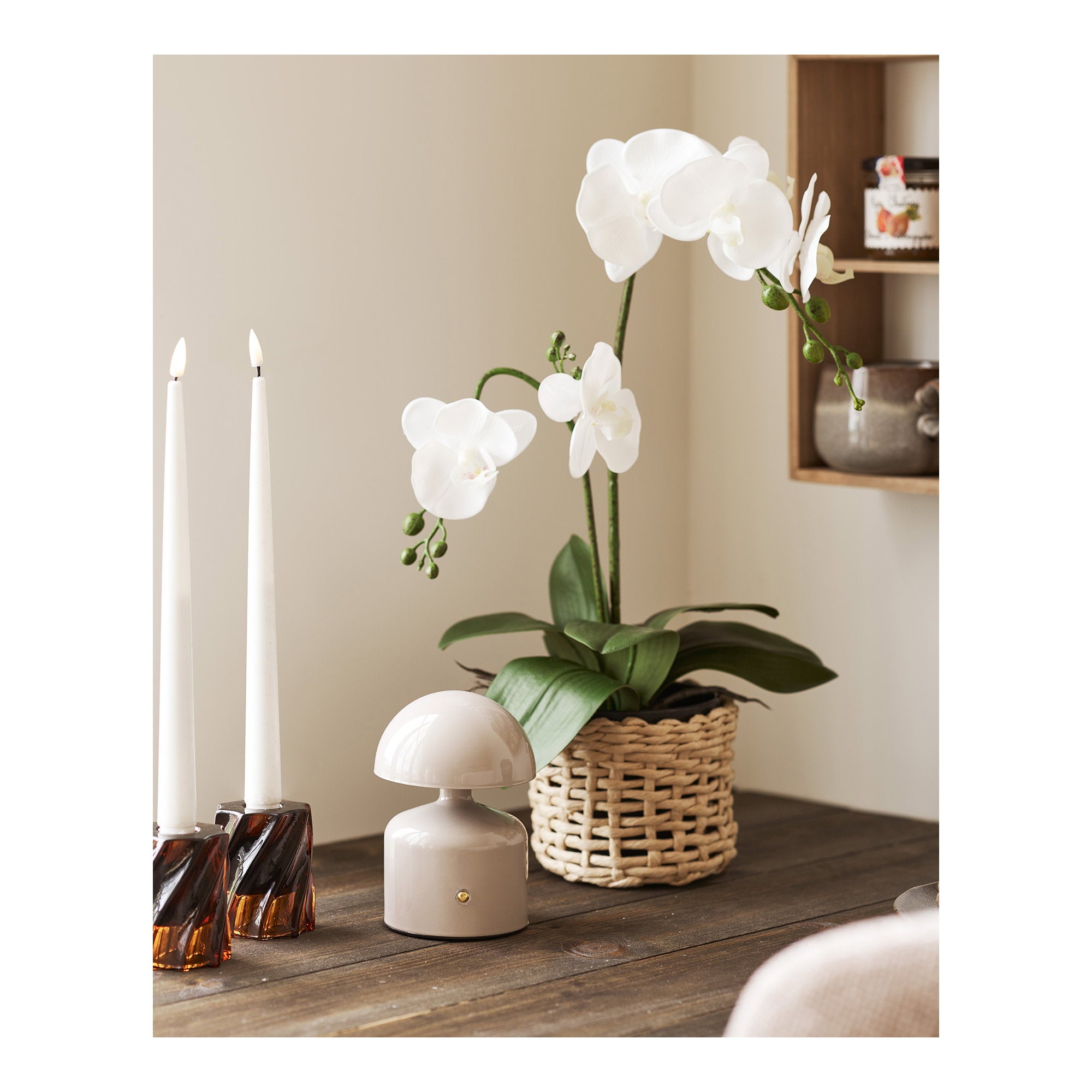 Aulla Table Lamp – Grey