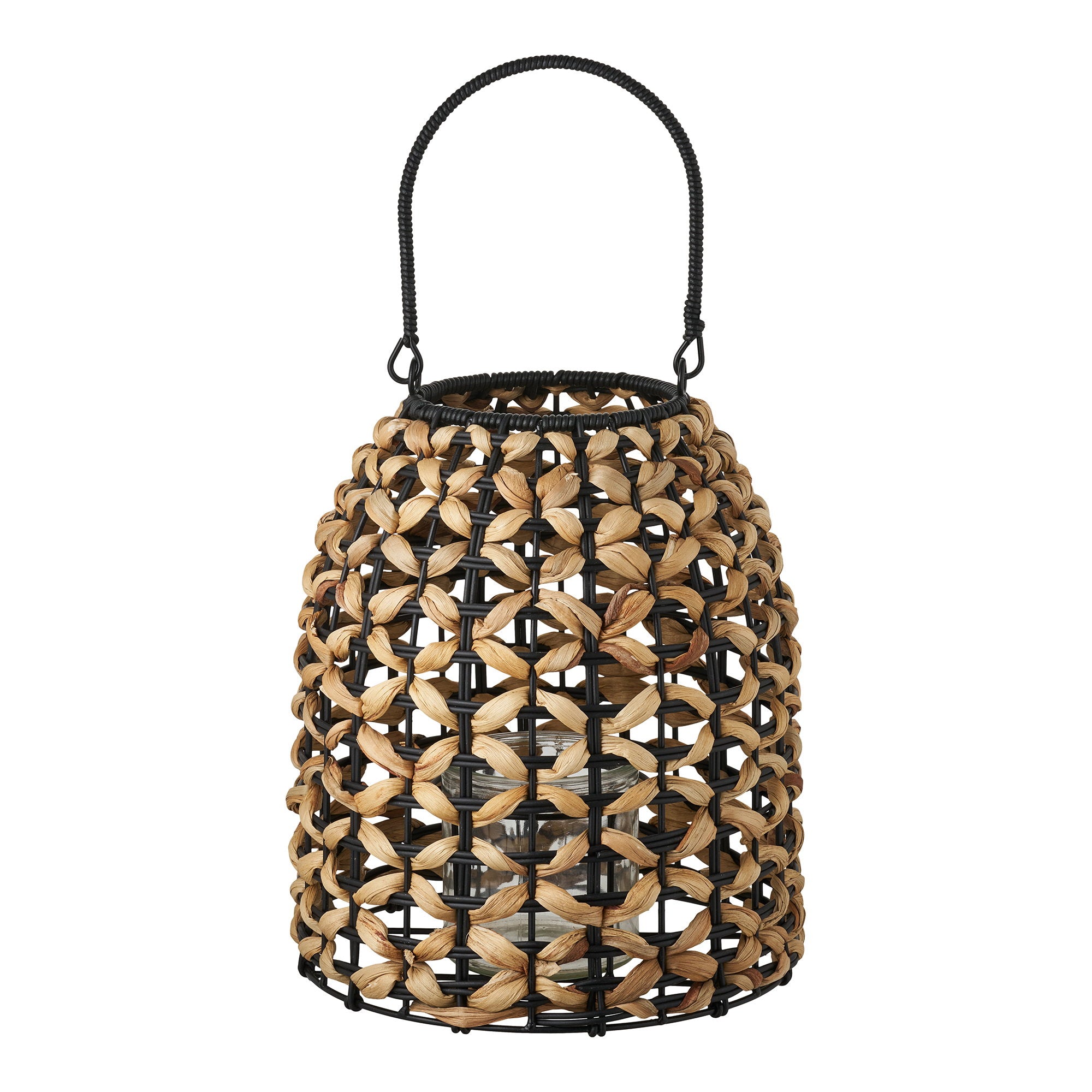 Pinto Lantern – Natural / Black