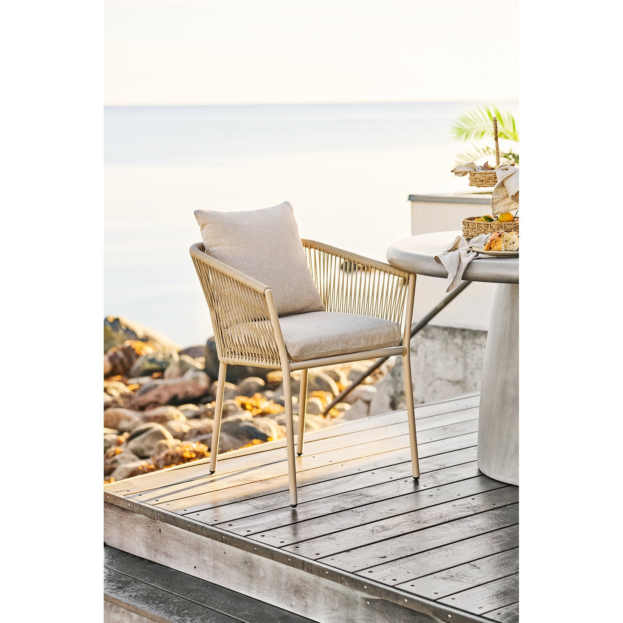 Salerno Dining Chair – Sand