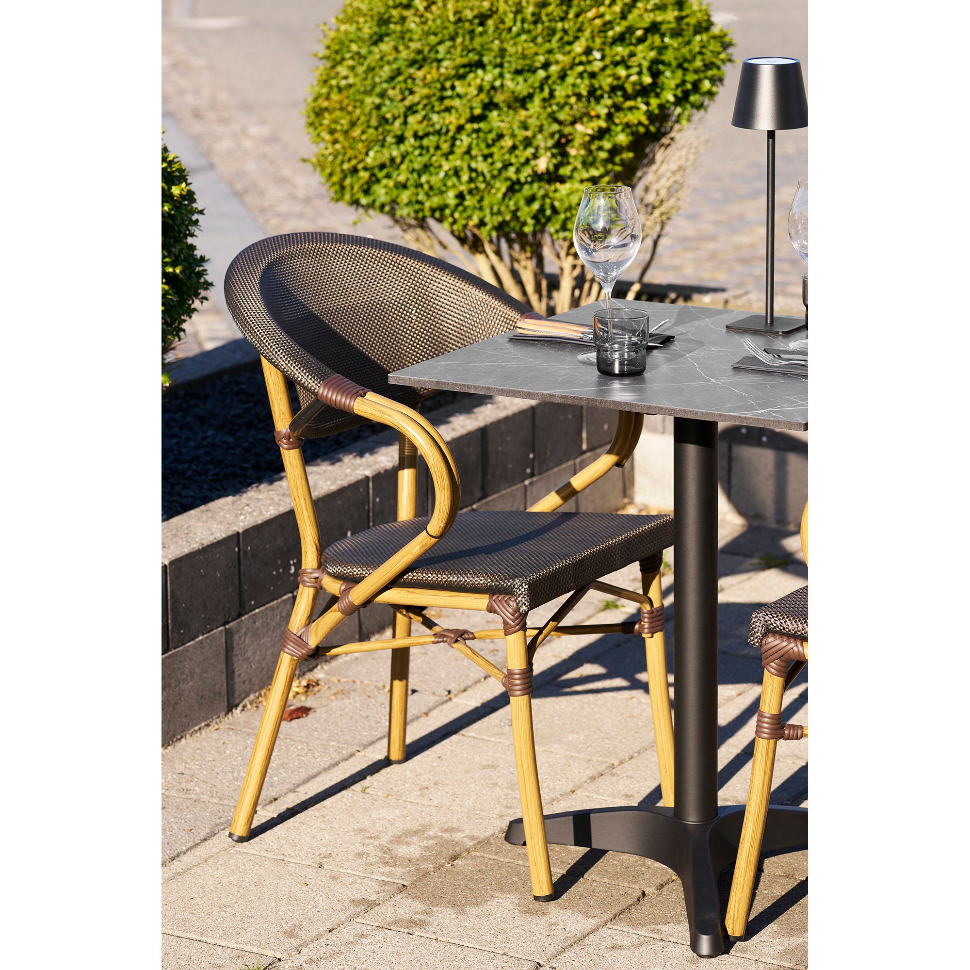 Calda Dining Chair – Dark Brown