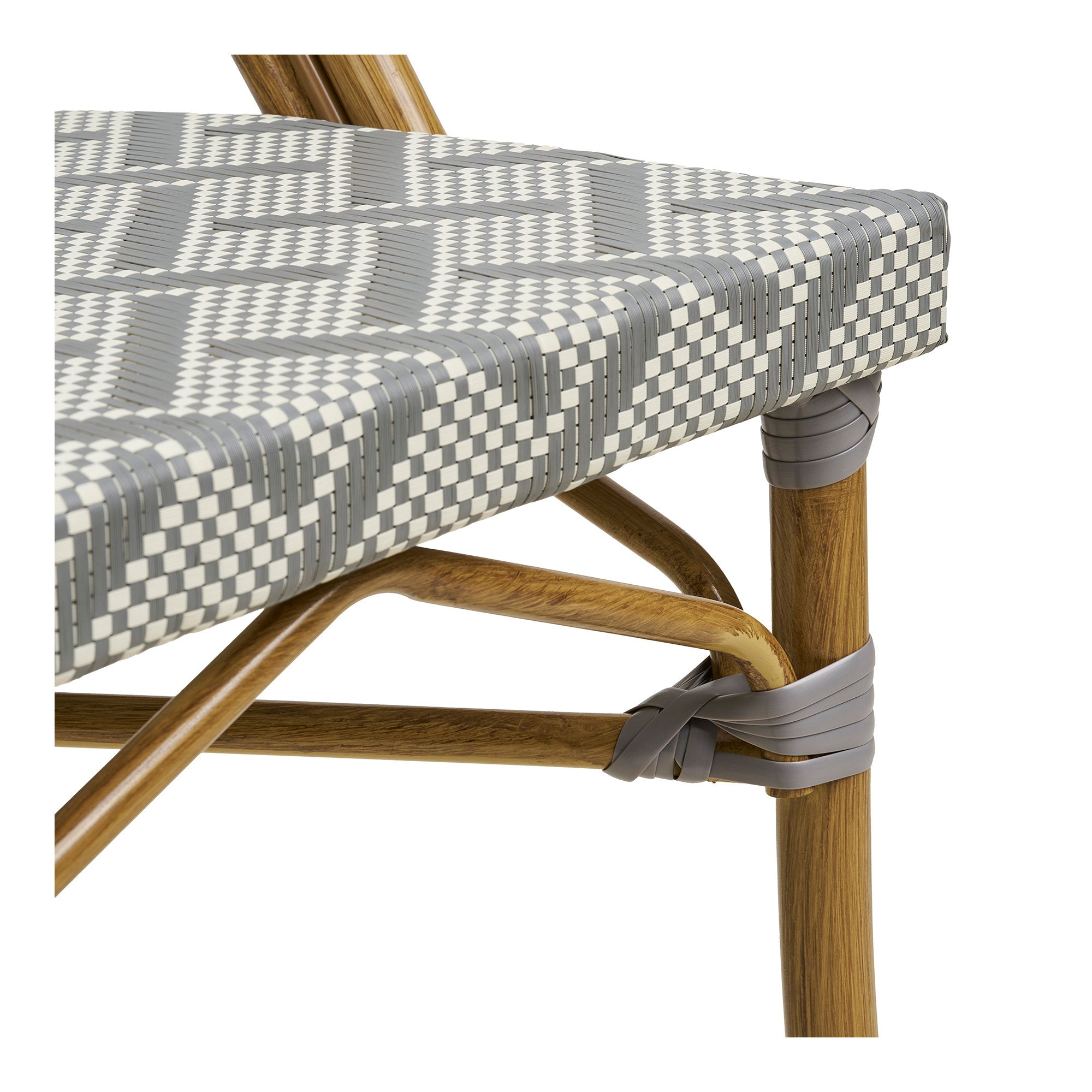 Lauria Dining Chair – White / Grey