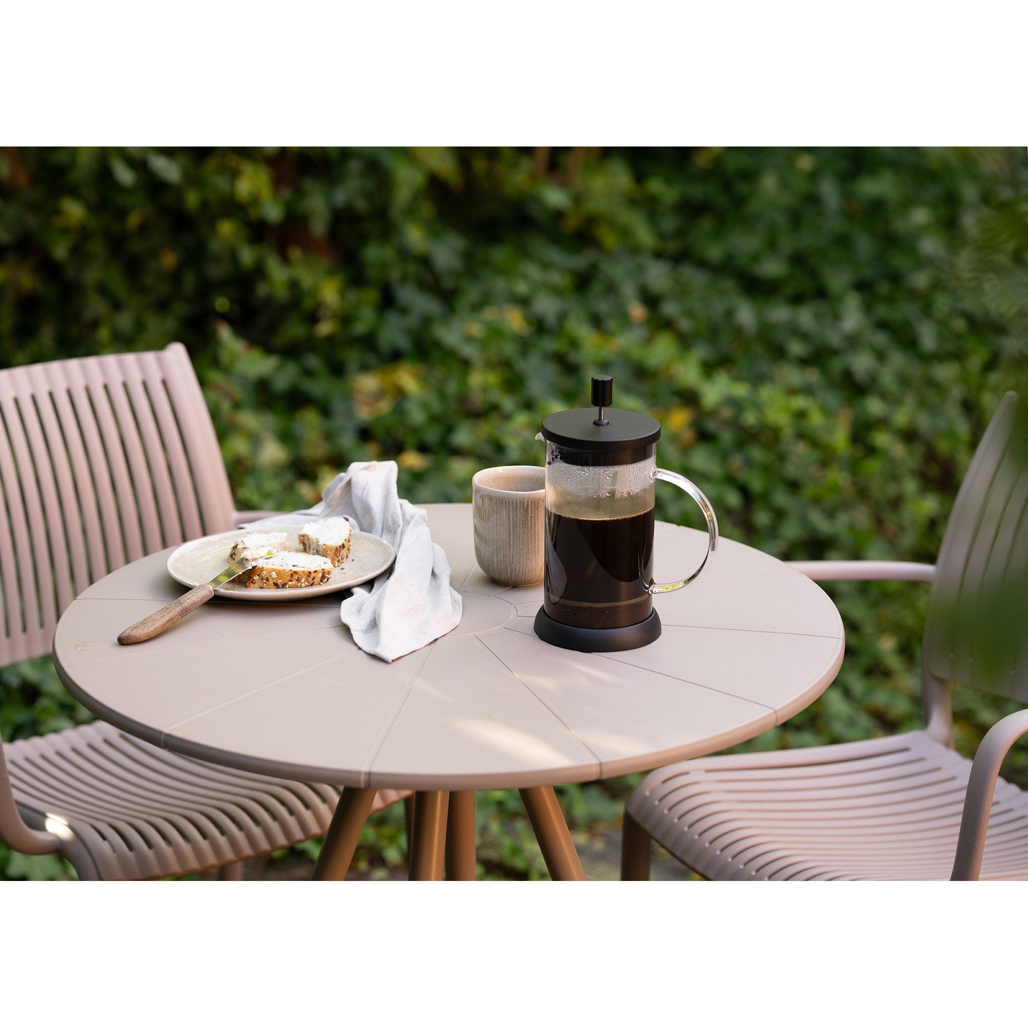Barletta Bistro Table – Taupe