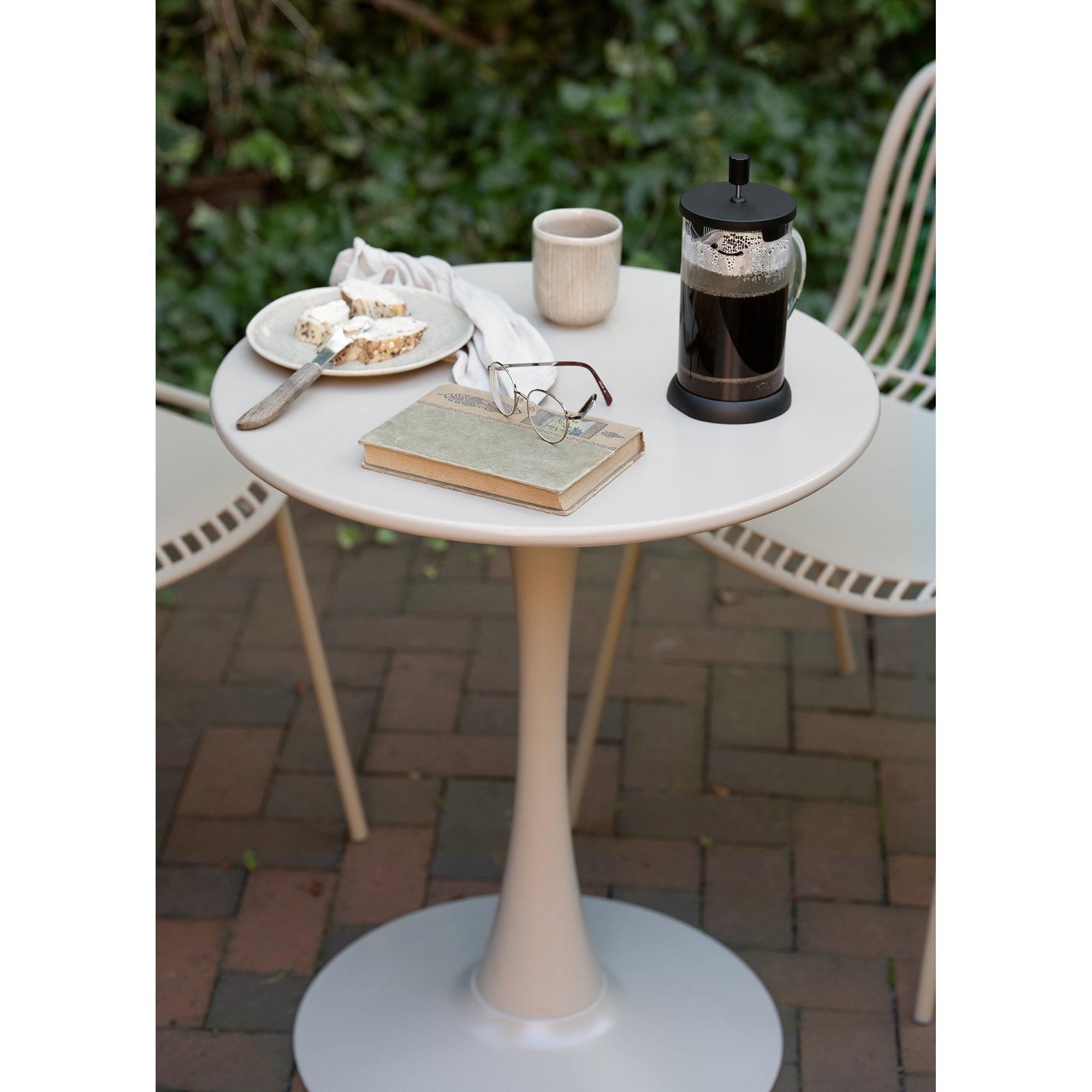 Meira Bistro Table – Taupe