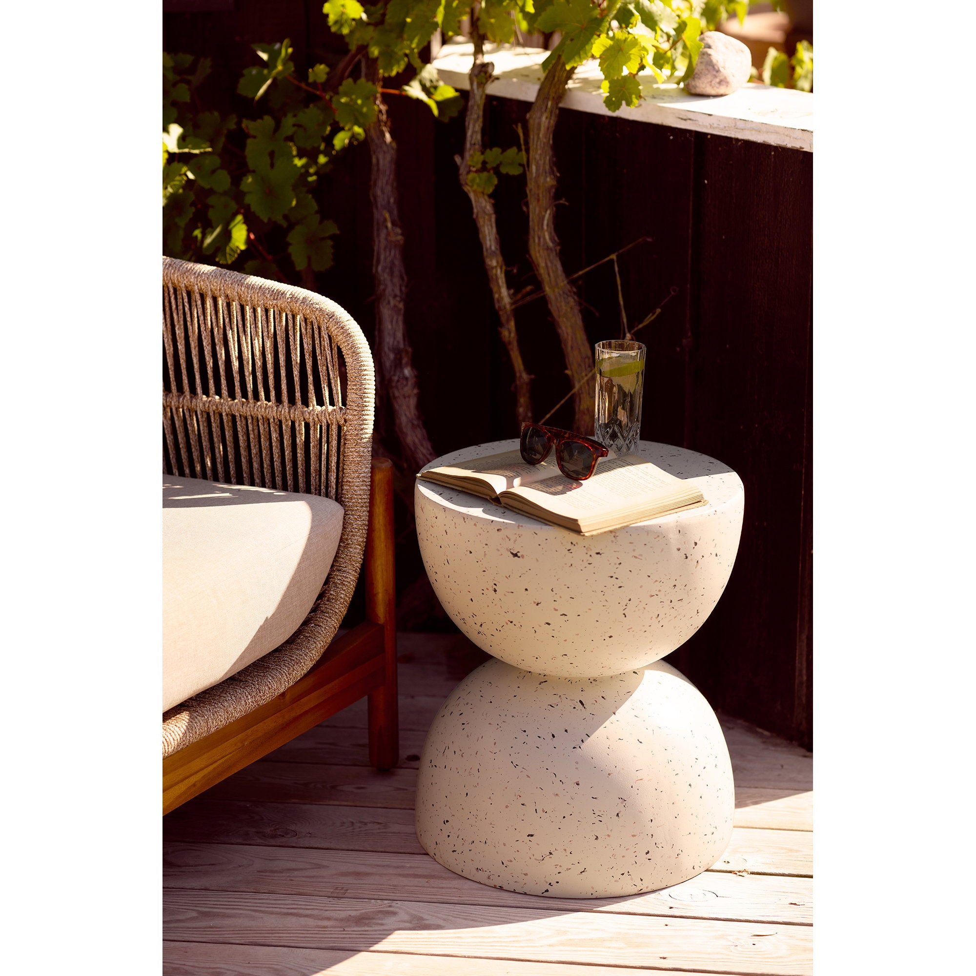 Bonita Side Table – Off White
