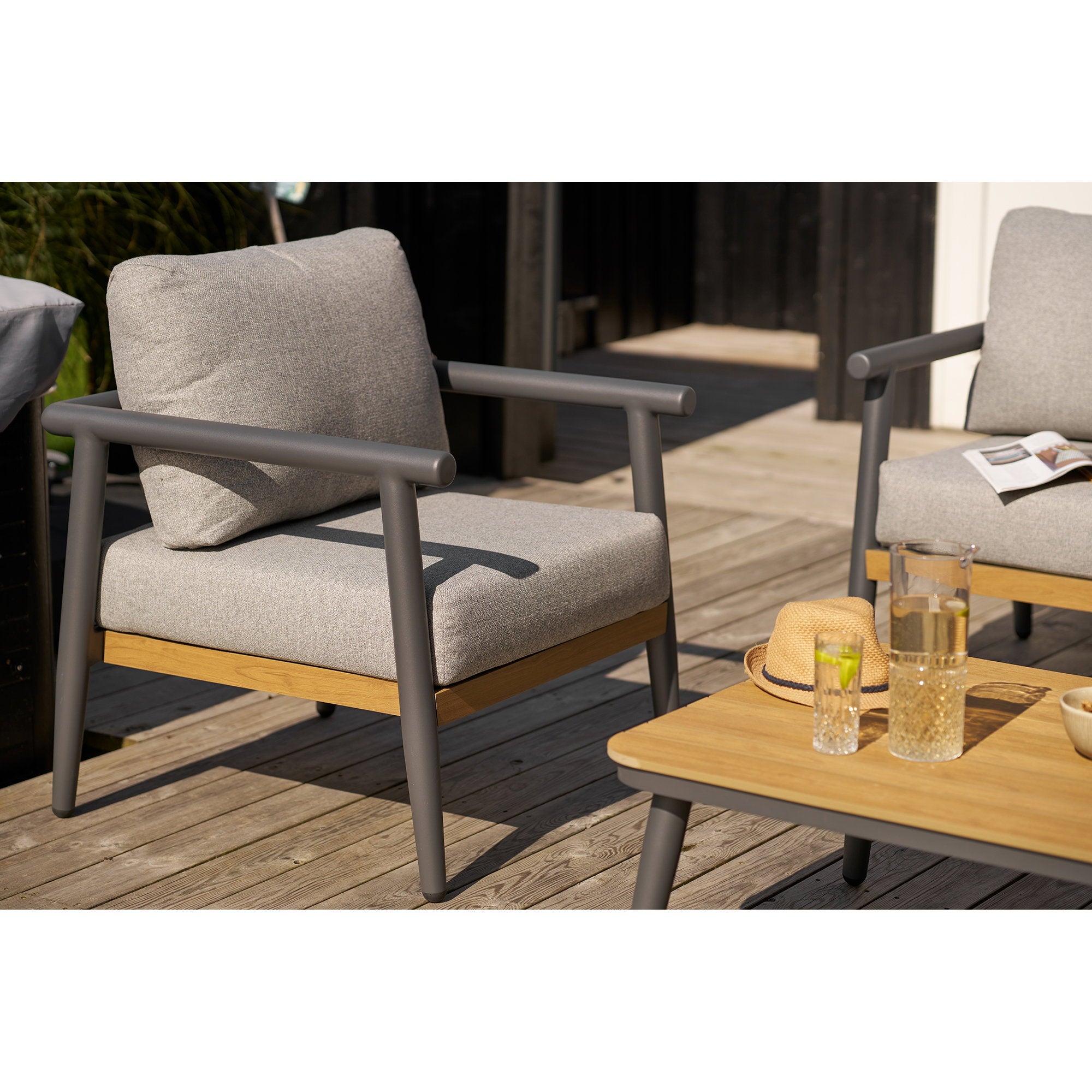 Comillas Lounge set – Grey beige