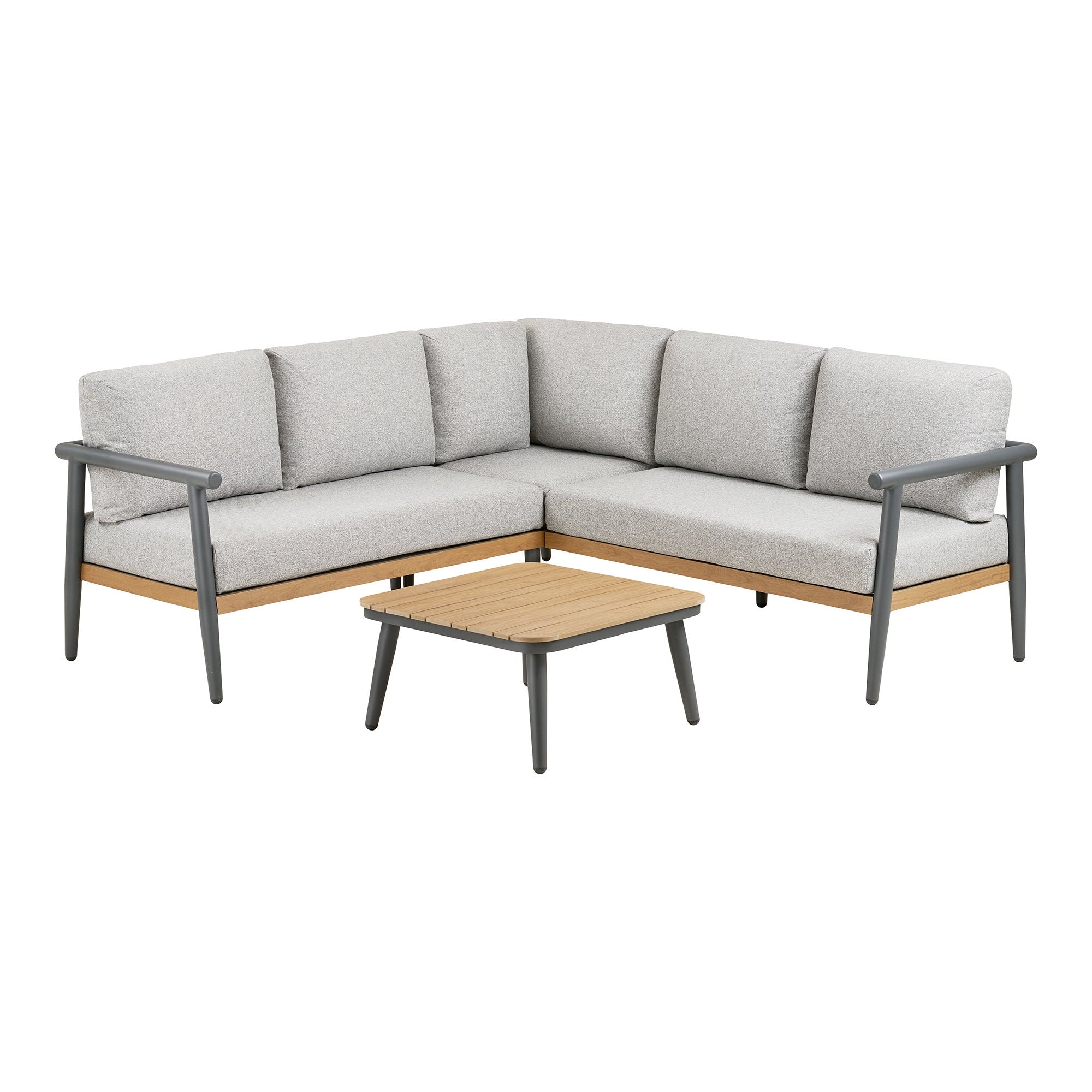Comillas Corner Lounge set – Grey beige