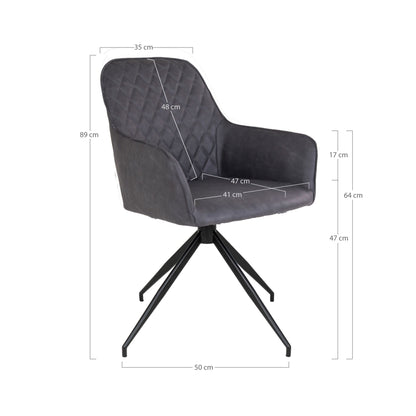 Harbo Dining Chair with swivel