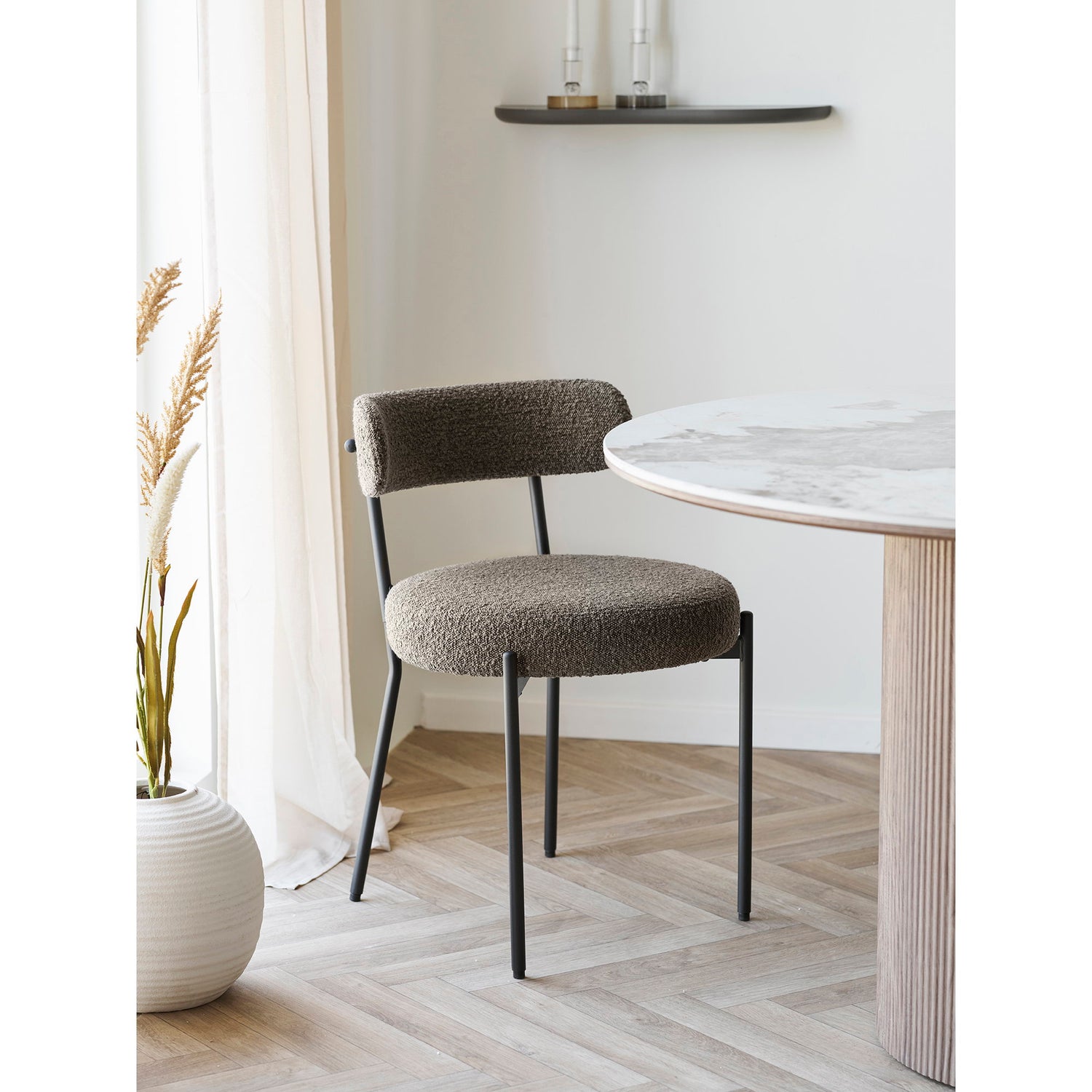 Badalona Dining Chair – Brown