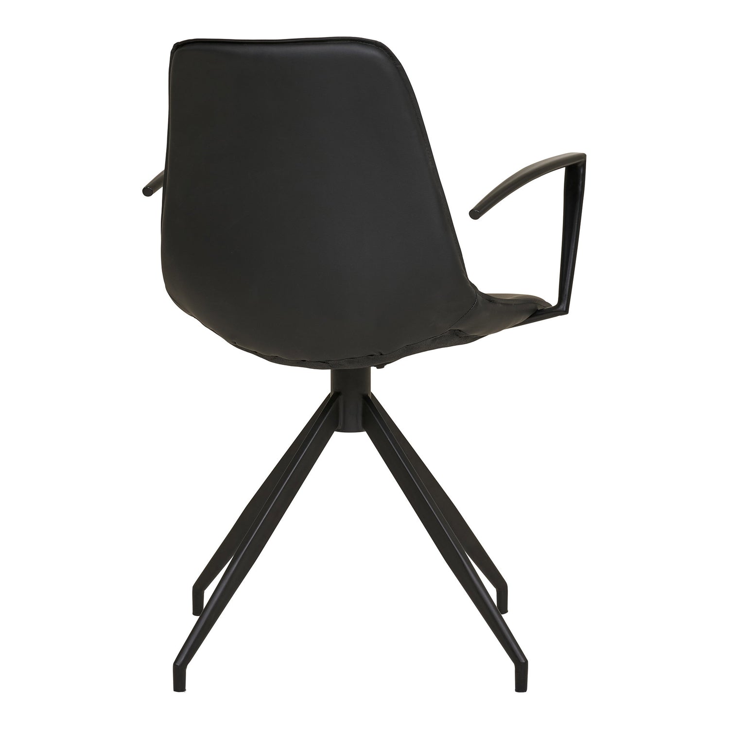 Monaco Dining Chair – PU Leather – Black