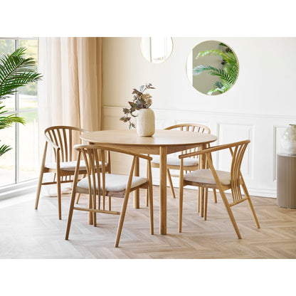 Agustin Dining Chair – Oak – Natural