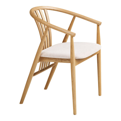 Agustin Dining Chair – Oak – Natural