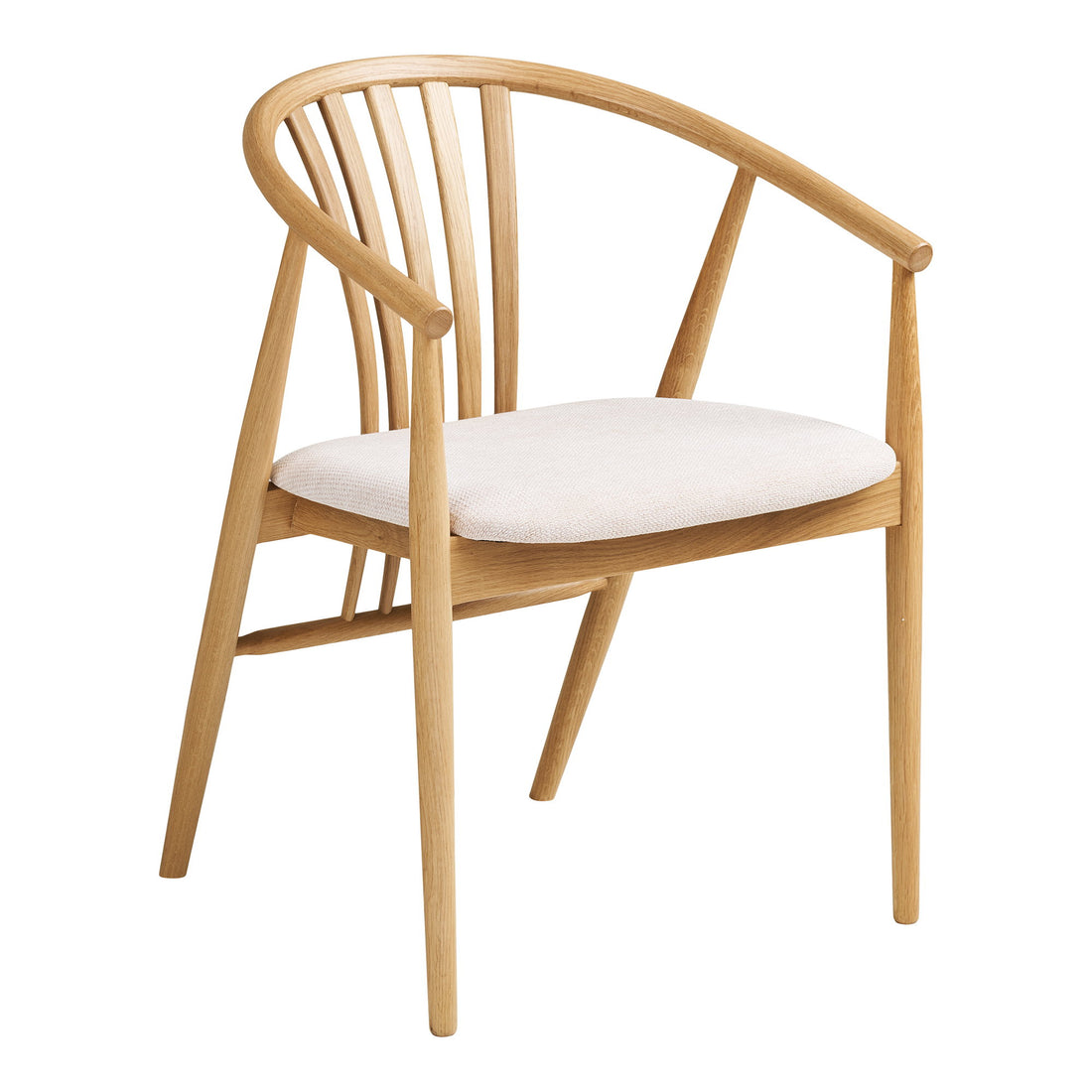 Agustin Dining Chair – Oak – Natural