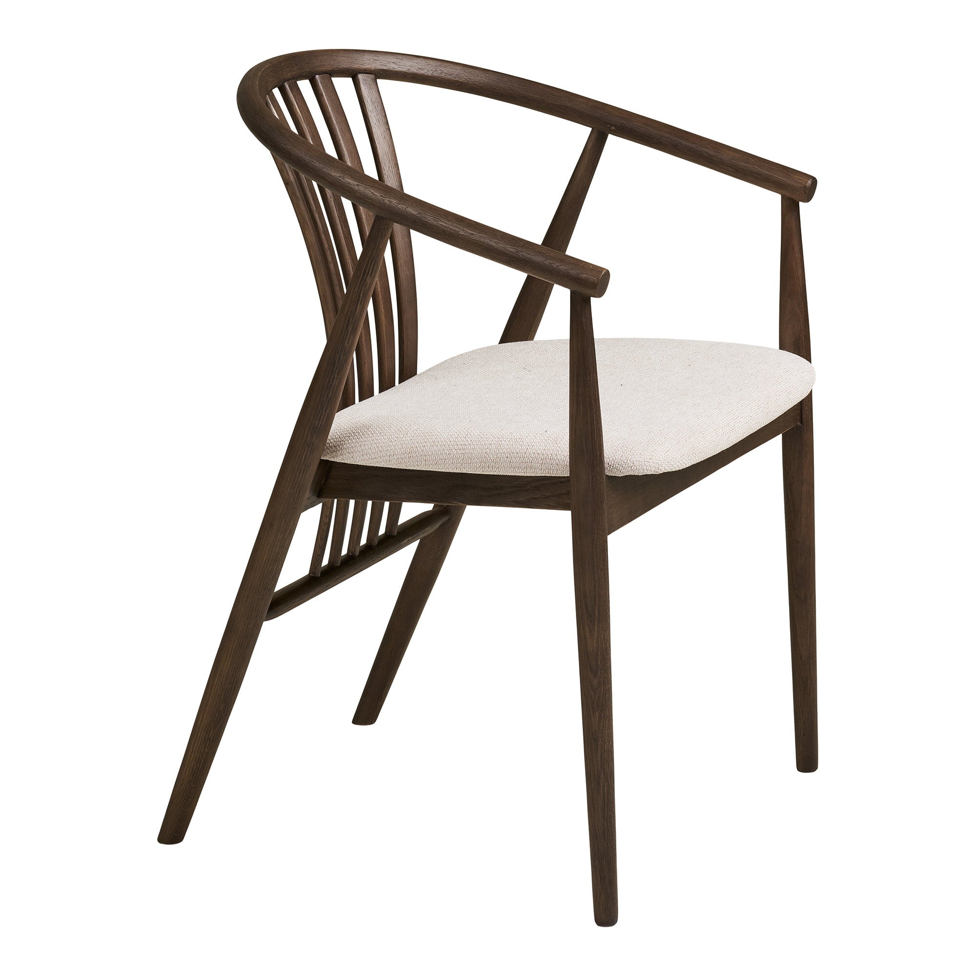 Agustin Dining Chair – Oak – Smoked