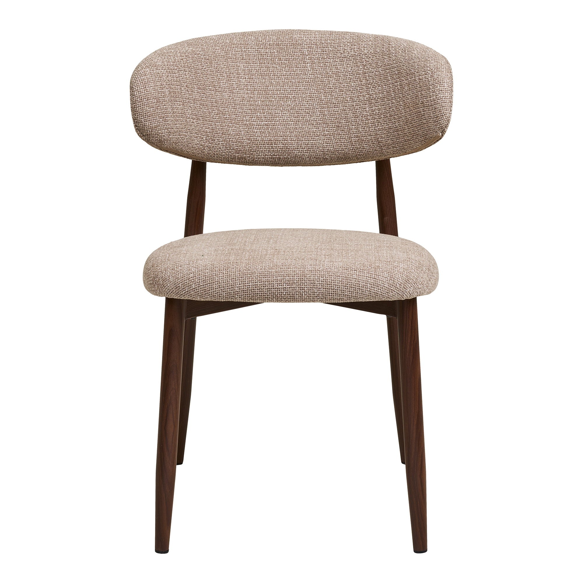 Levanto Dining Chair – Sand / Walnut