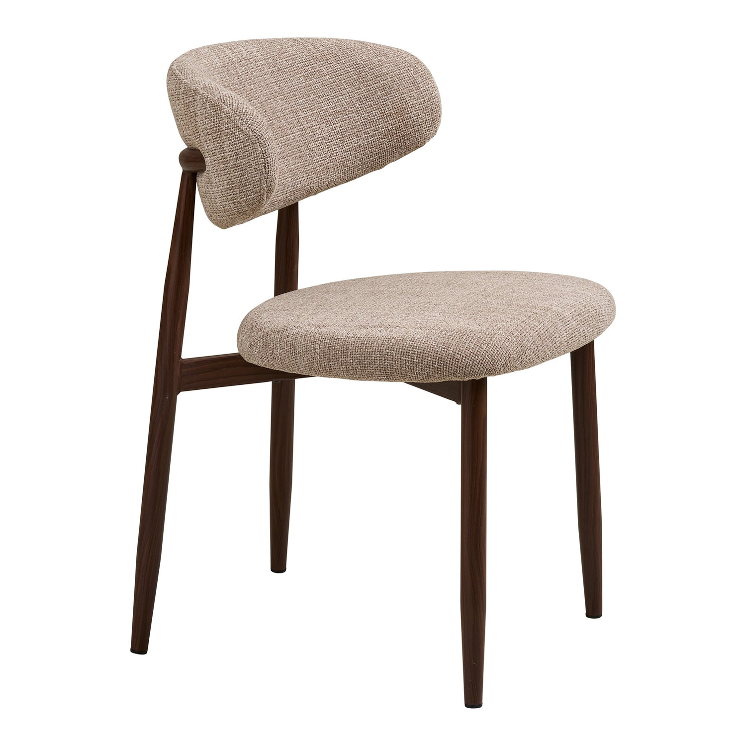 Levanto Dining Chair – Sand / Walnut