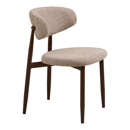 Levanto Dining Chair – Sand / Walnut