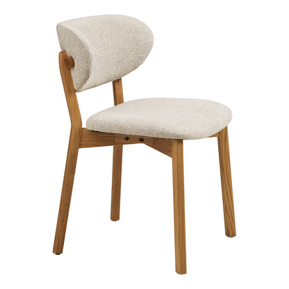 Dunkirk Dining Chair – Oak – Natural / Beige
