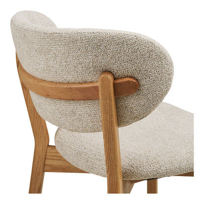 Dunkirk Dining Chair – Oak – Natural / Beige
