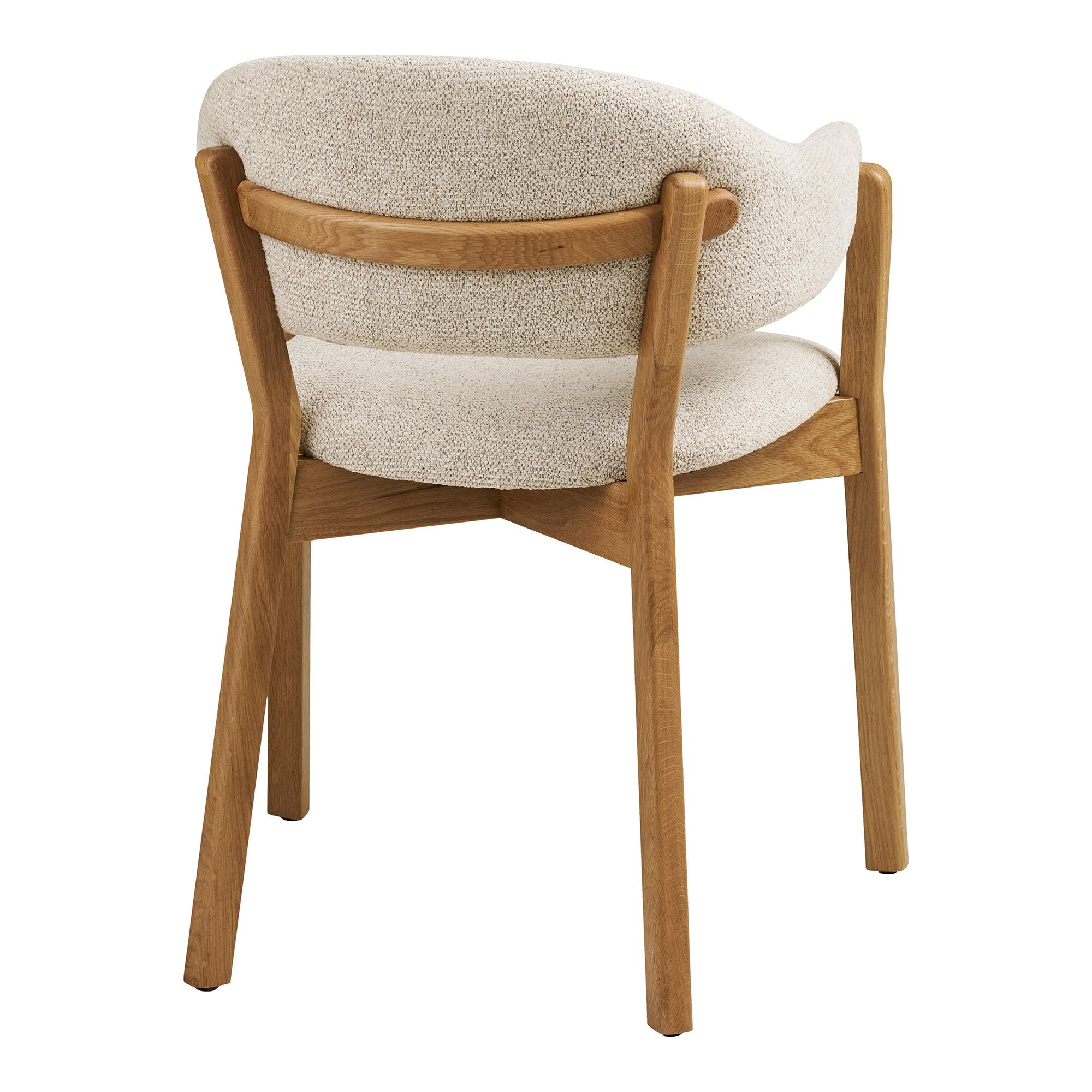 Dunkirk Dining Chair – Oak – Natural / Beige