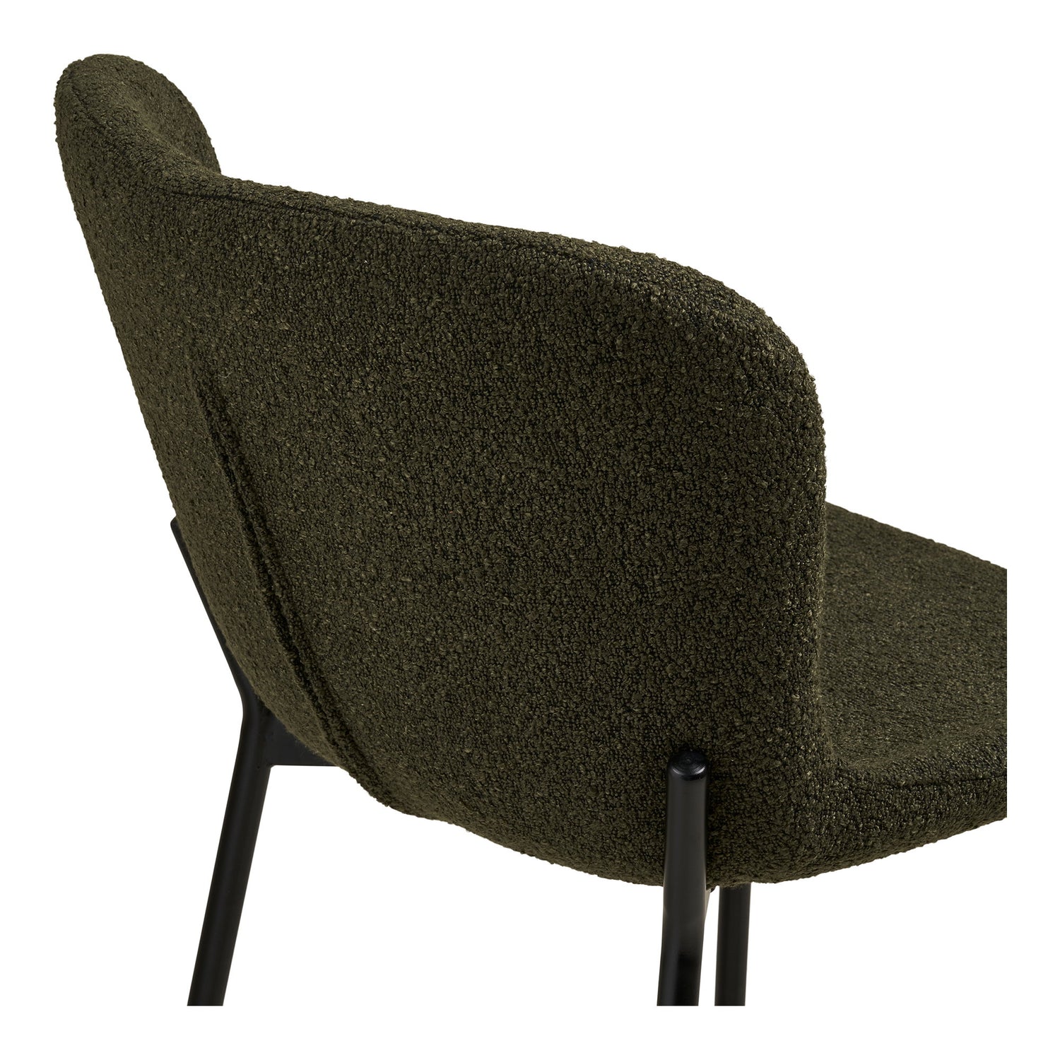 Maceda Counter Chair – Dark Green