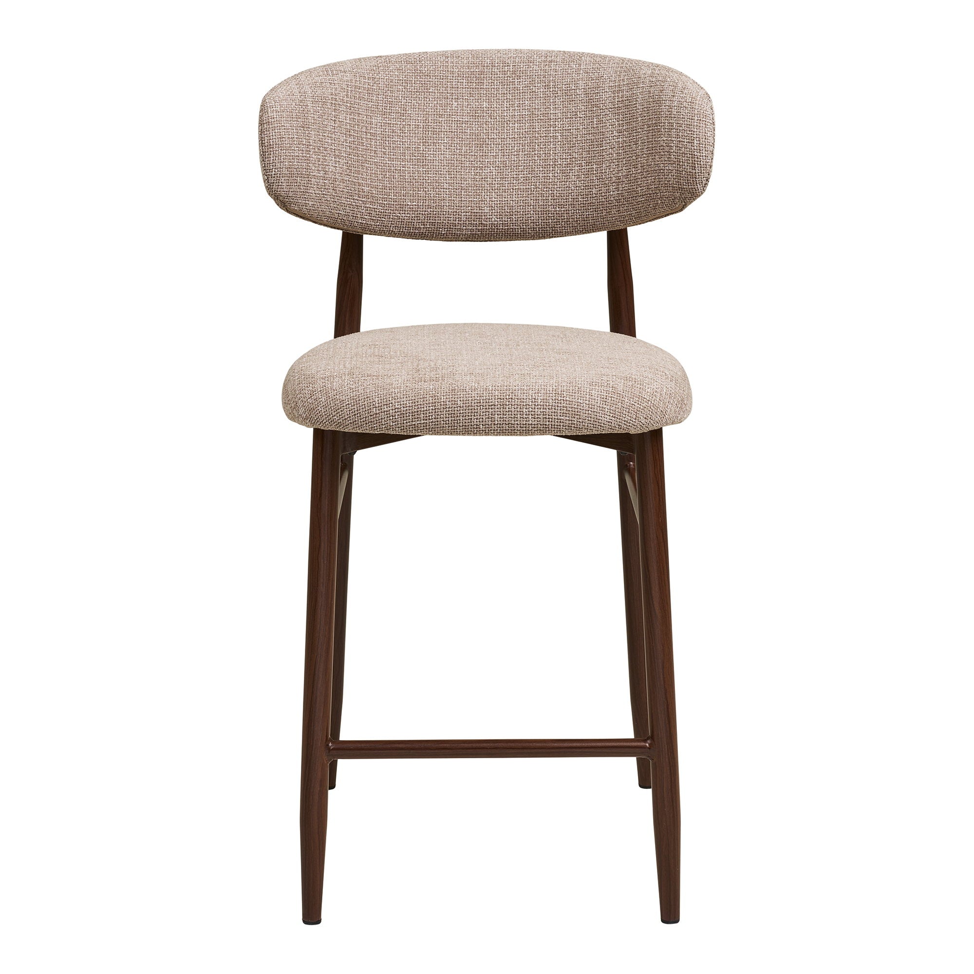 Levanto Counter Chair – Sand / Walnut