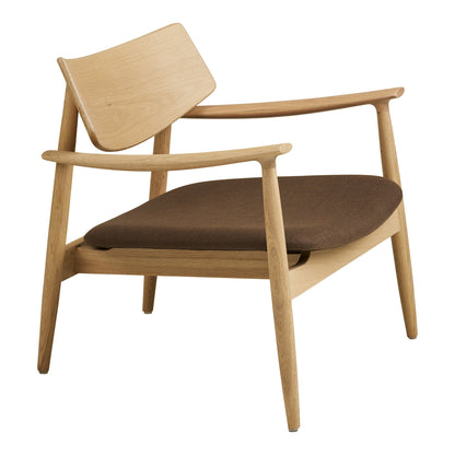 Olvera Lounge chair – Oak – Natural / Brown