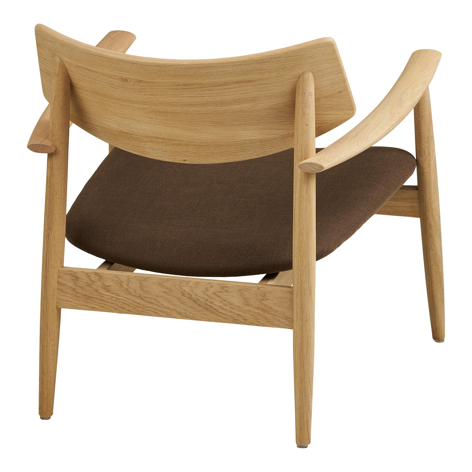 Olvera Lounge chair – Oak – Natural / Brown