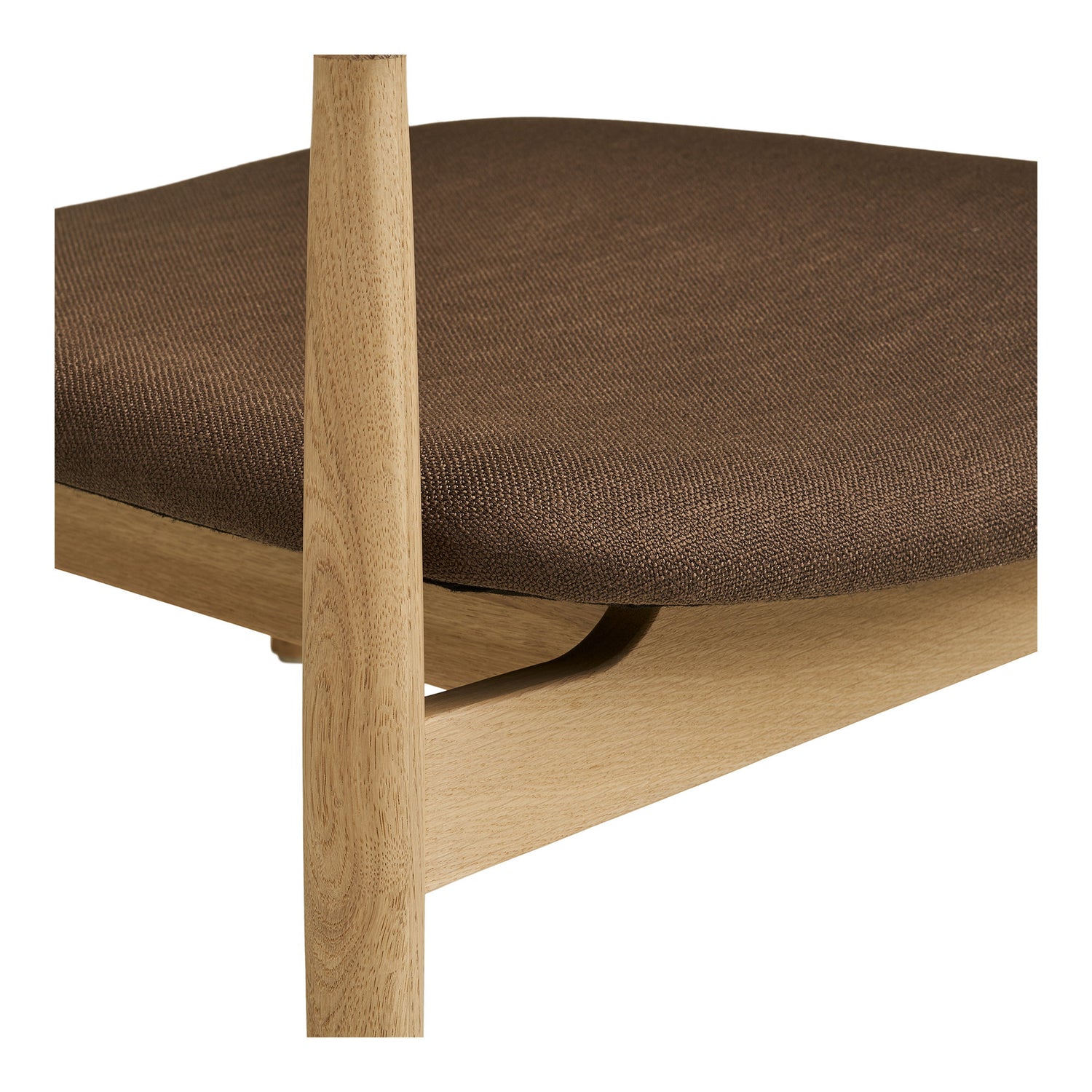 Olvera Lounge chair – Oak – Natural / Brown