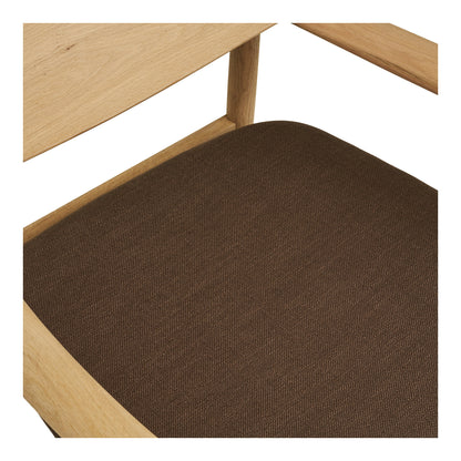Olvera Lounge chair – Oak – Natural / Brown