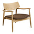 Olvera Lounge chair – Oak – Natural / Brown