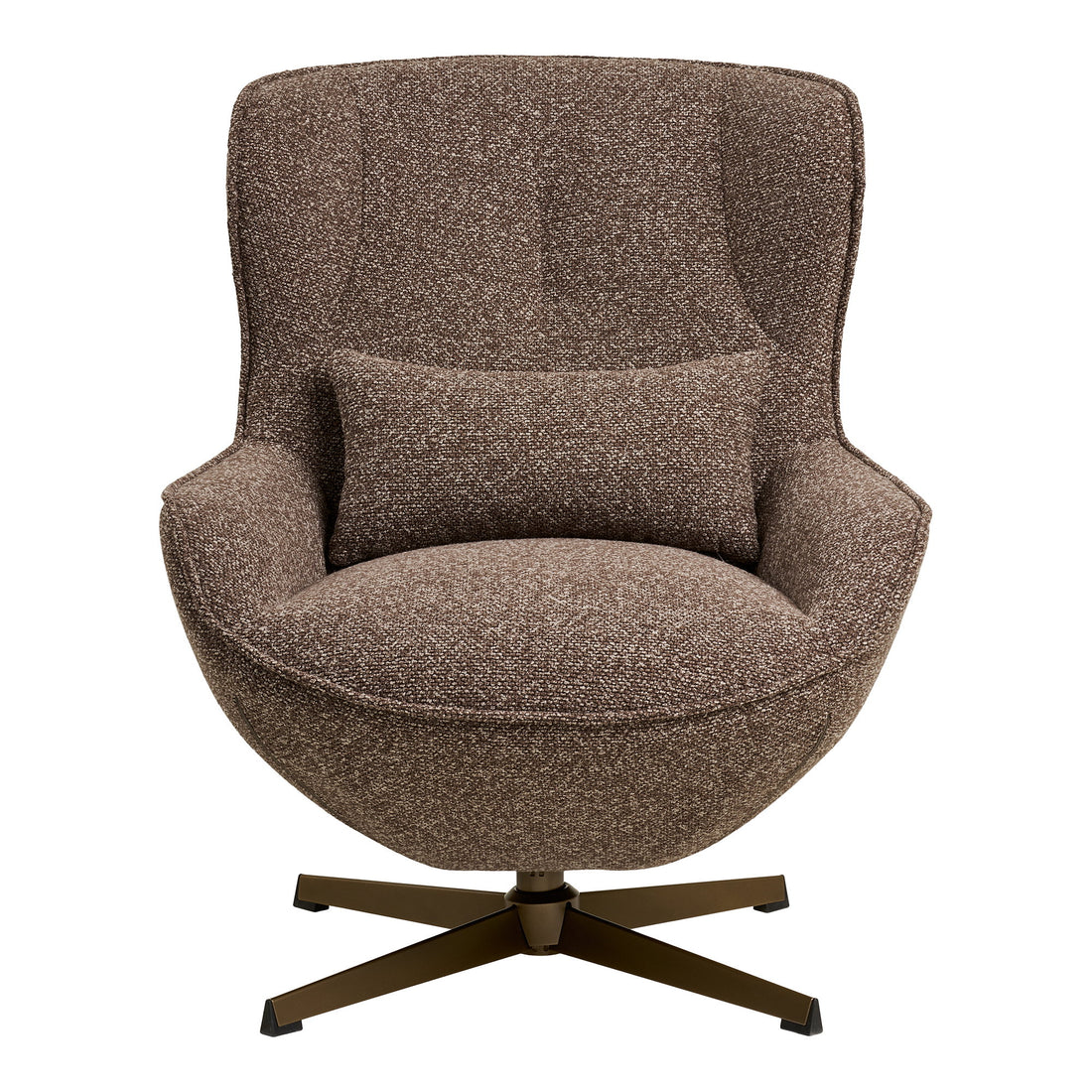Blenheim Lounge chair with swivel – Brown
